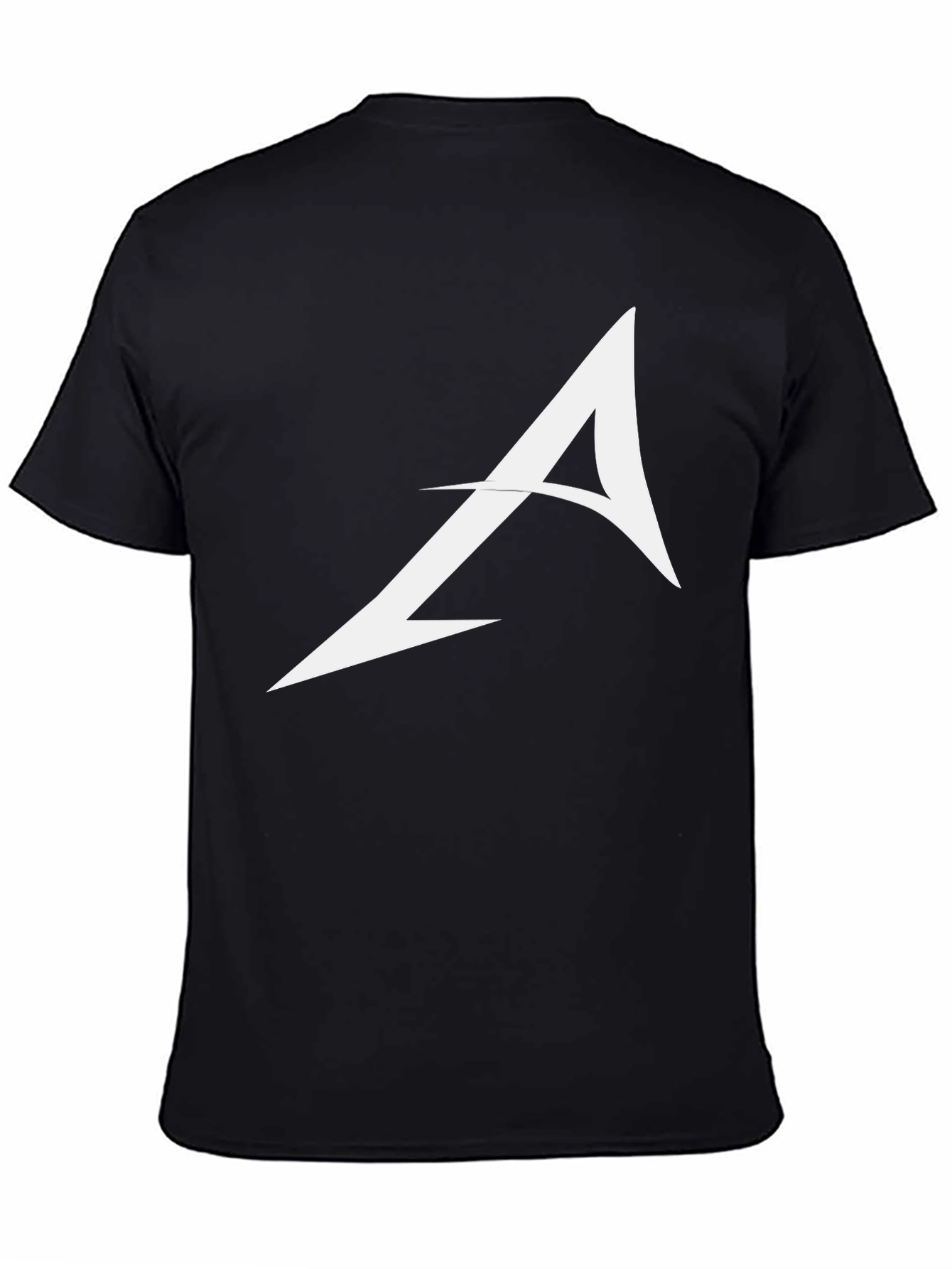 Bold A Graphic Black T-Shirt