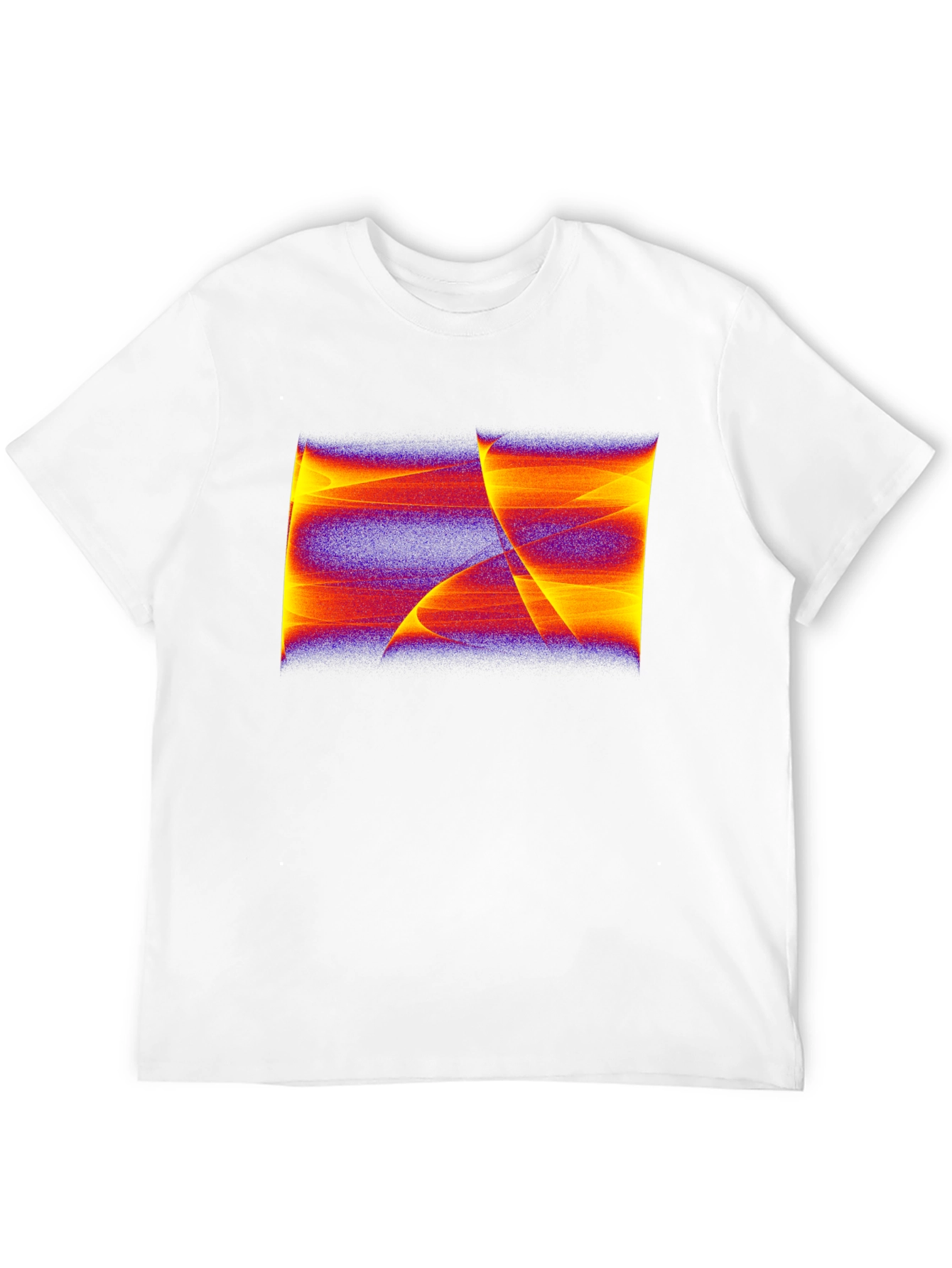 Abstract Art Graphic Black T-Shirt