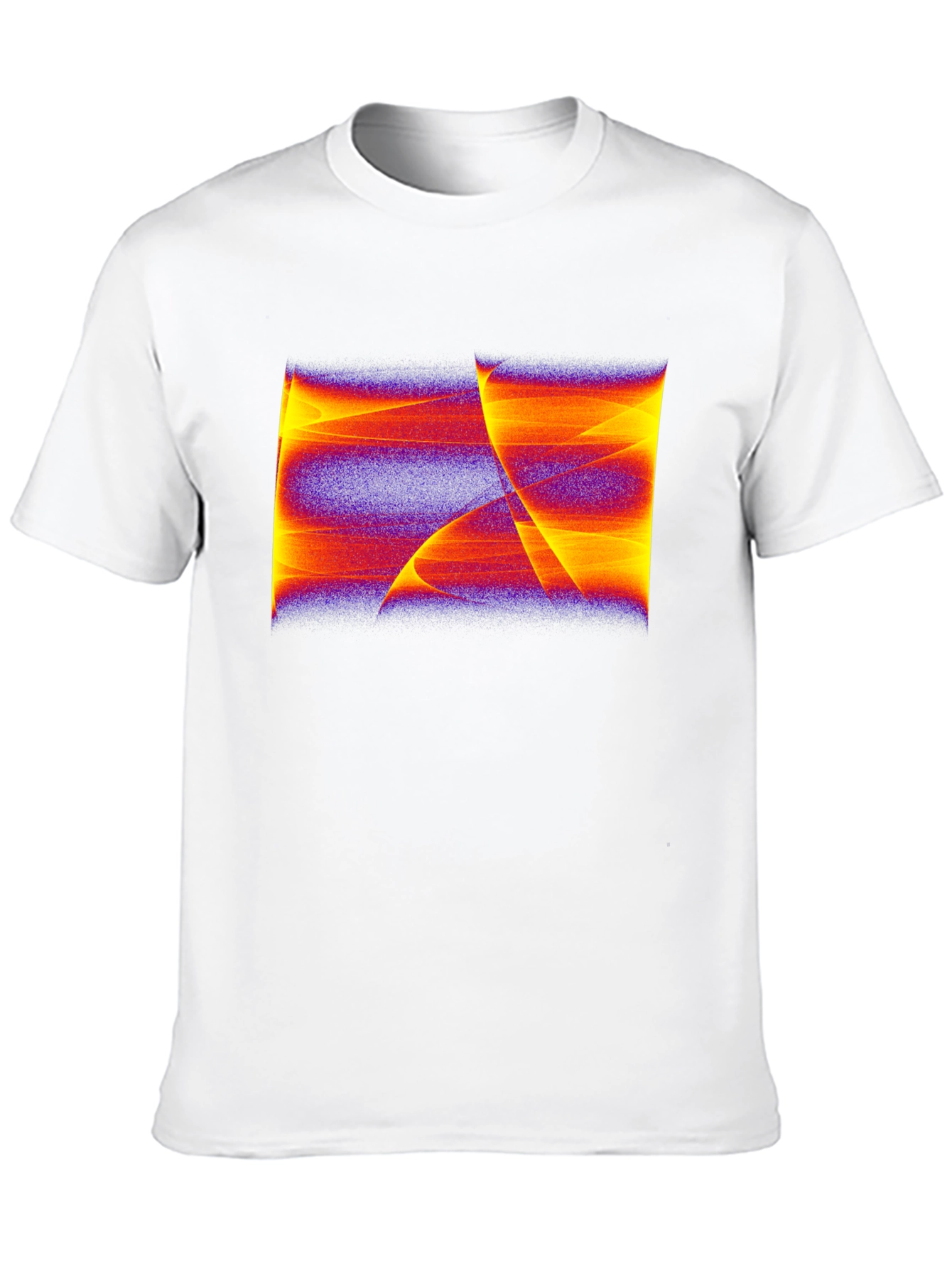Abstract Art Graphic Black T-Shirt