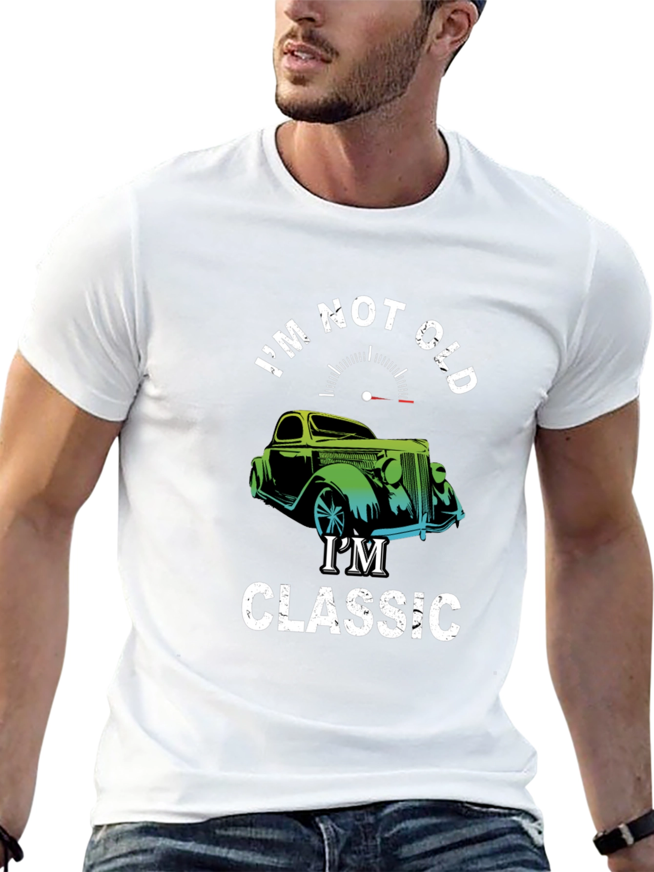 Im Not Old Im Classic T-Shirt - Car Graphic