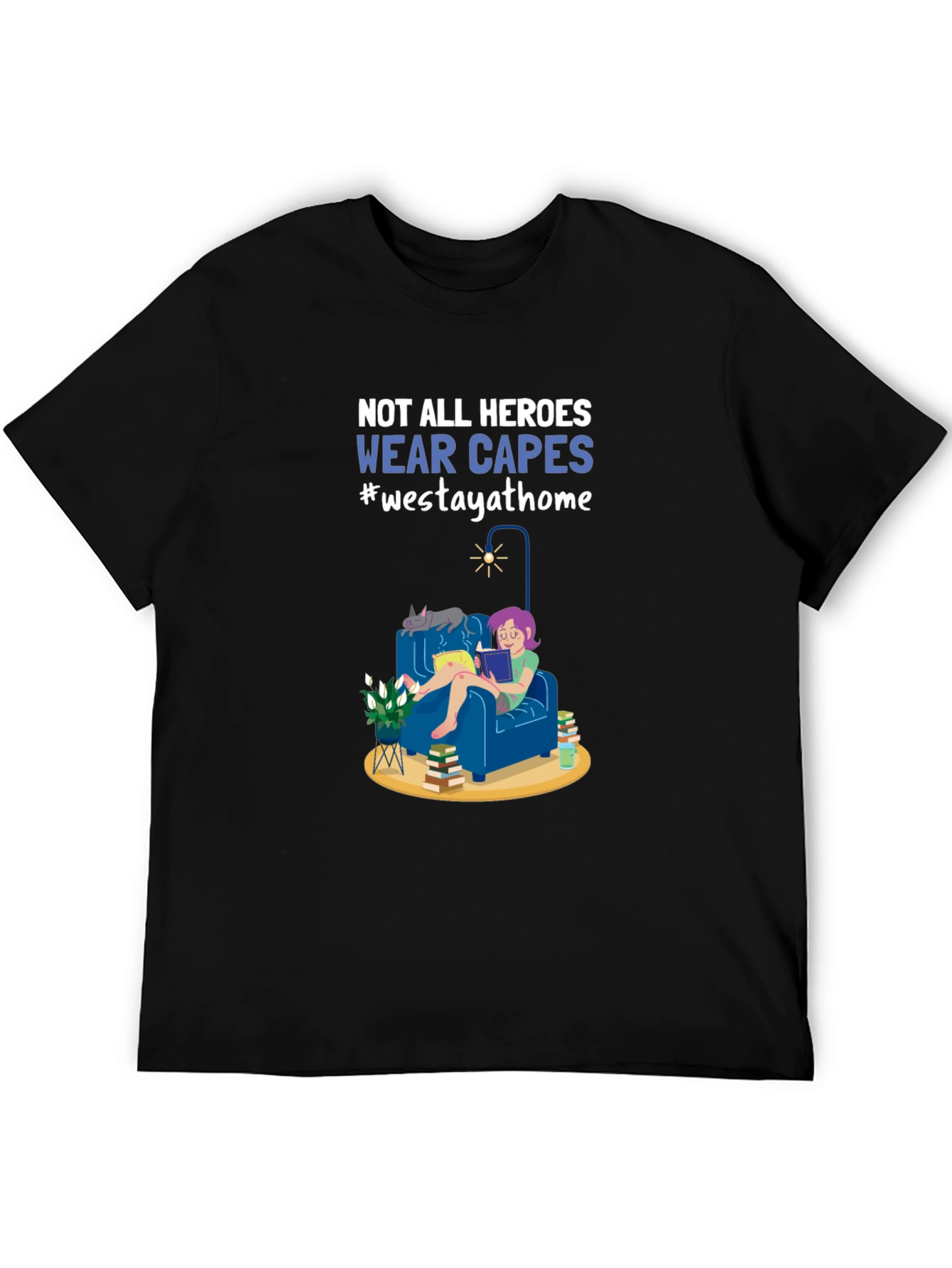 Heroes Wear Capes Graphic T-Shirt