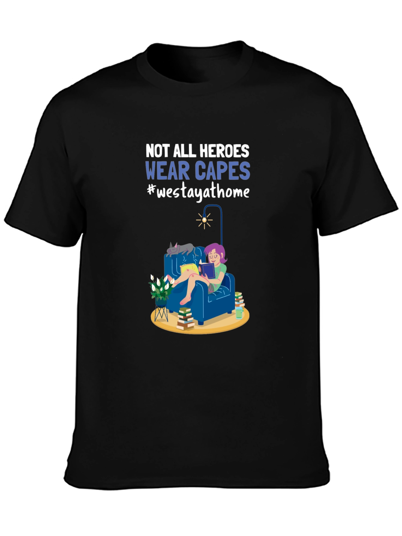 Heroes Wear Capes Graphic T-Shirt