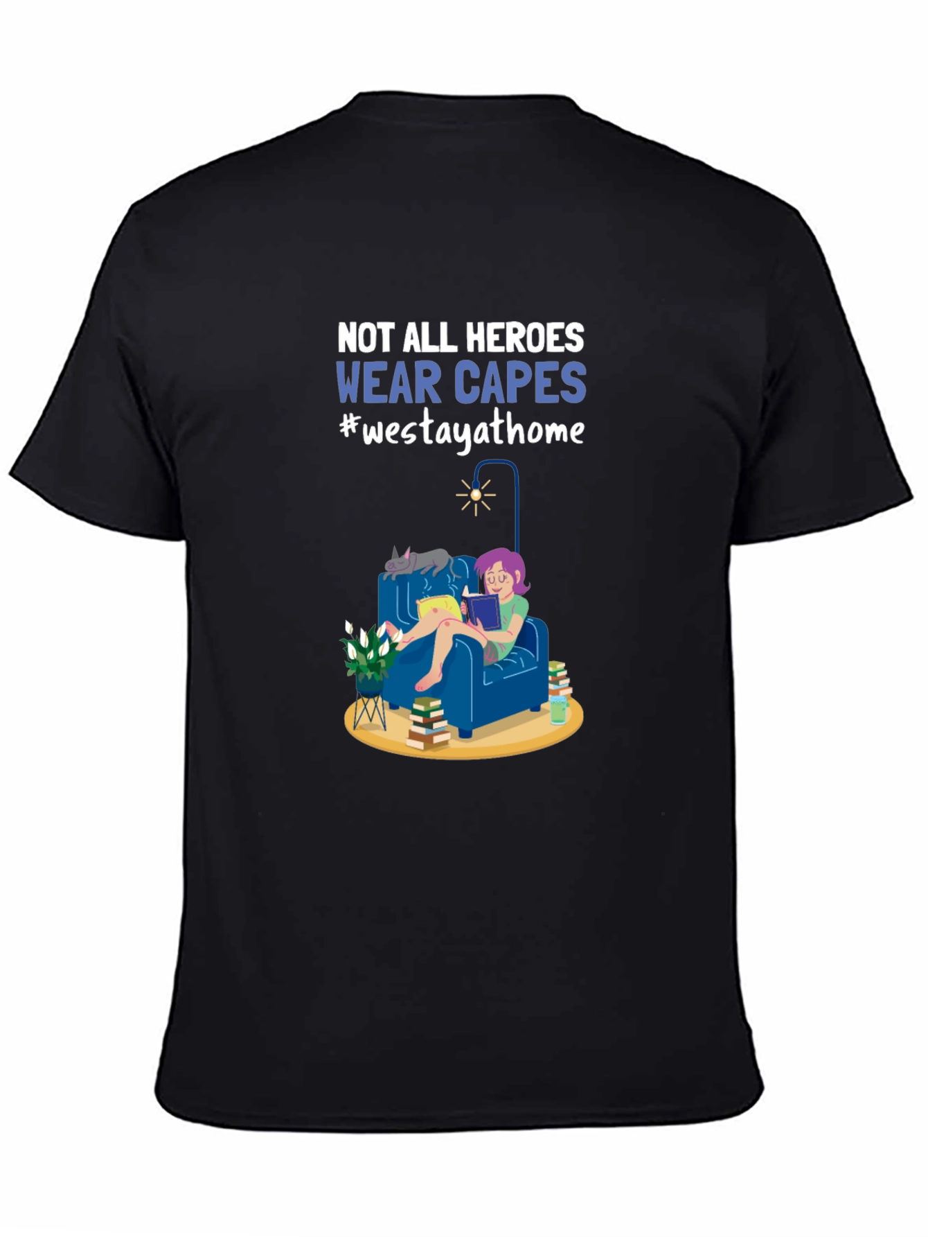 Heroes Wear Capes Graphic T-Shirt