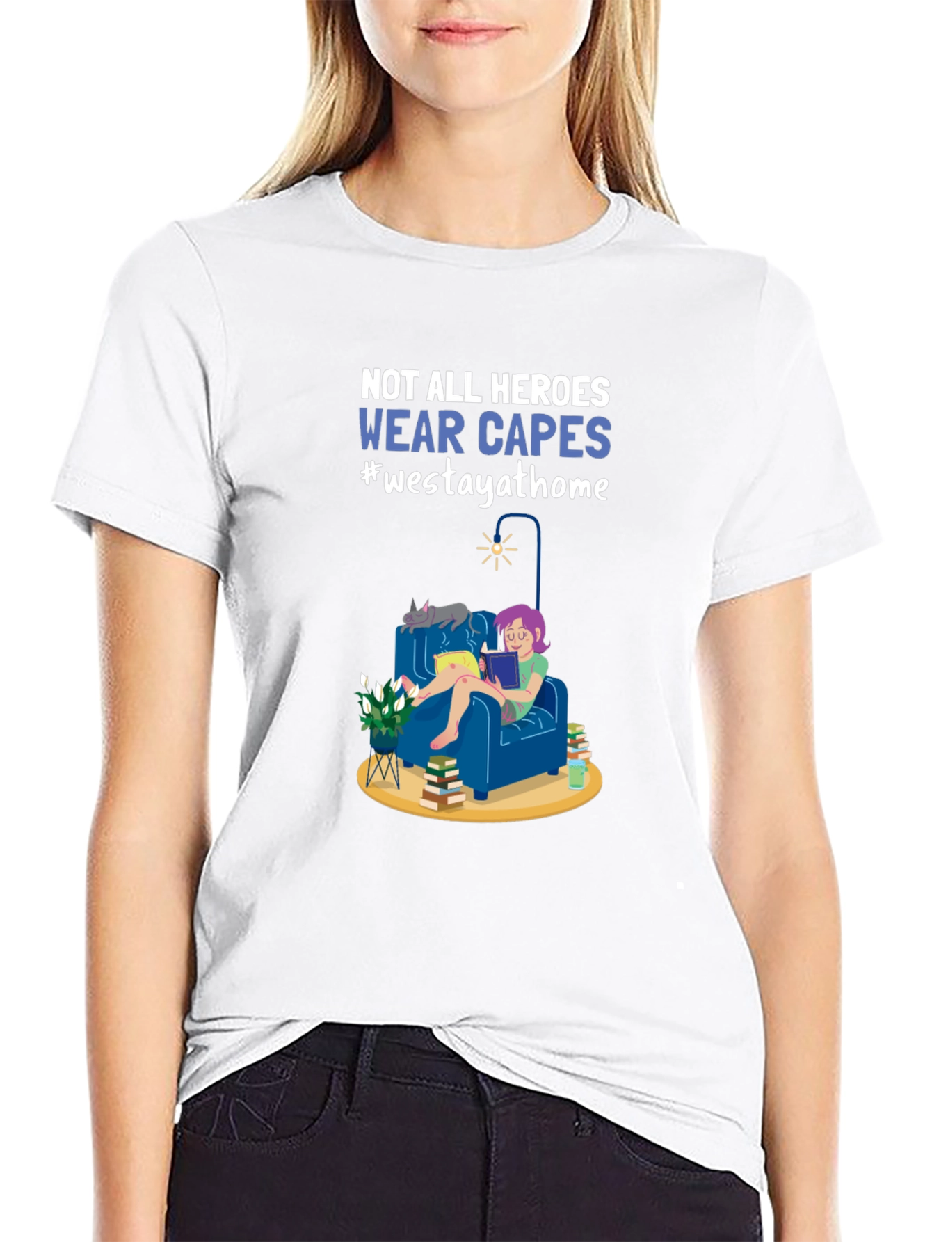 Heroes Wear Capes Graphic T-Shirt