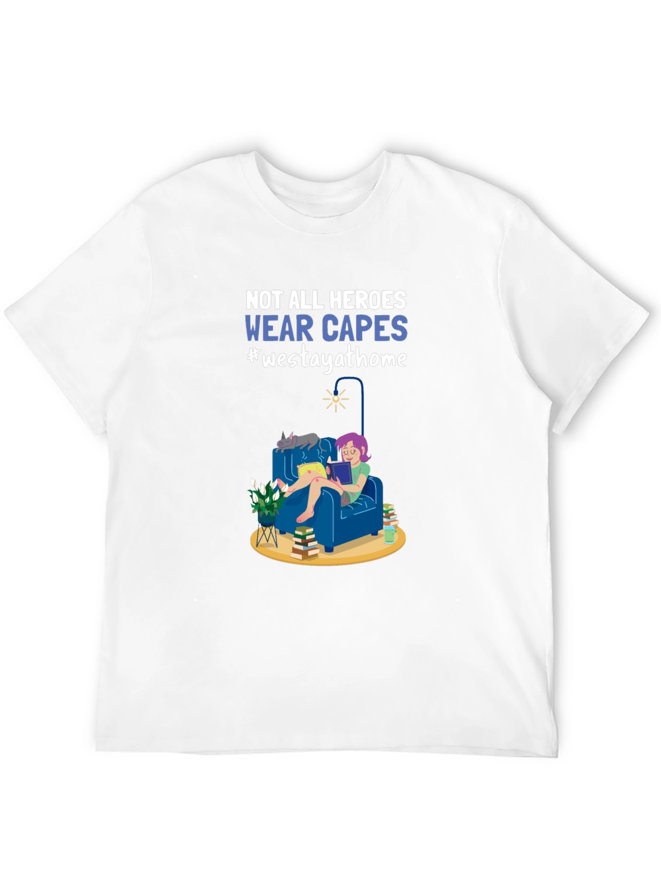 Heroes Wear Capes Graphic T-Shirt