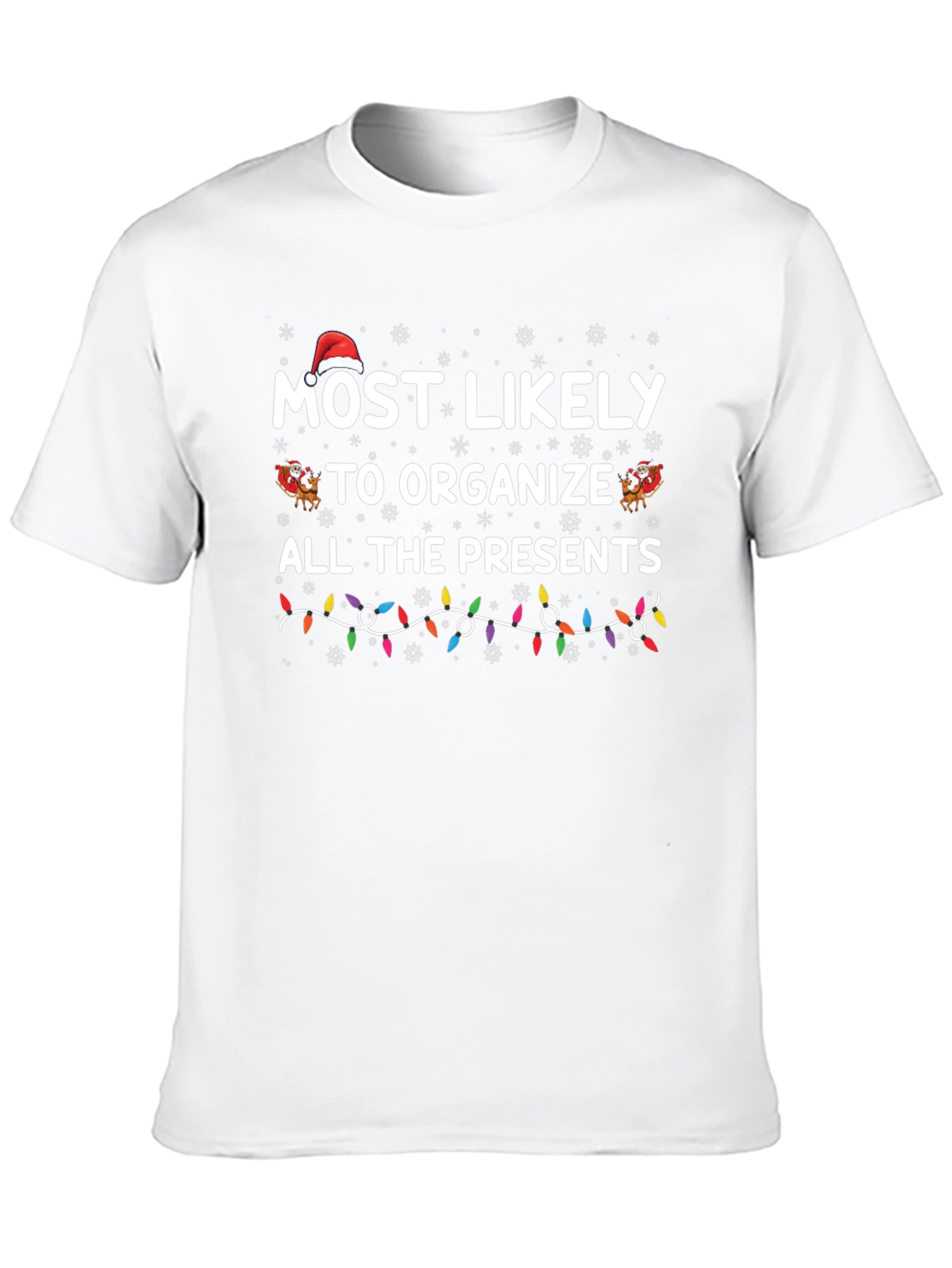 Most Likely to Organize Presents Christmas T-Shirt