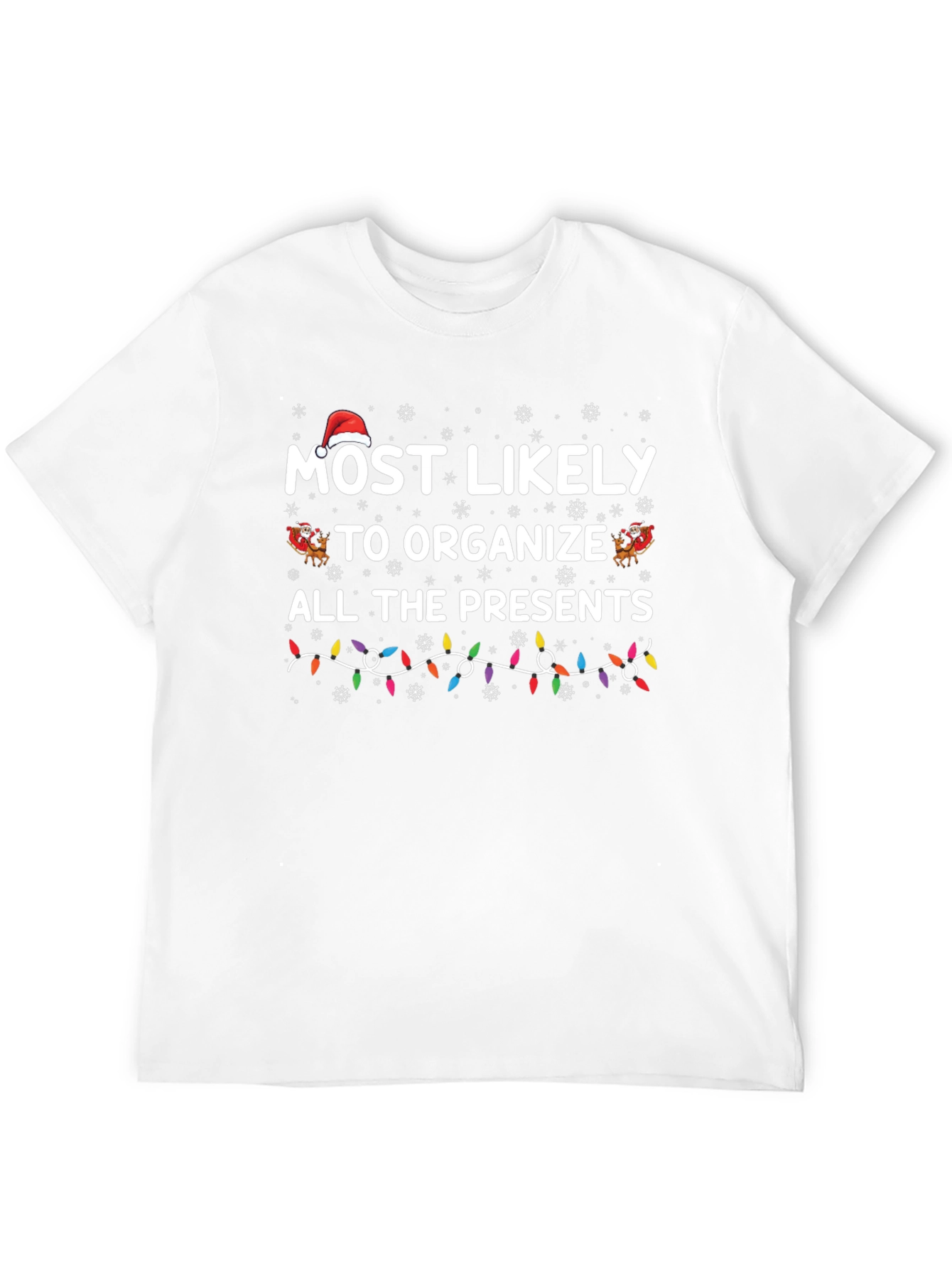 Most Likely to Organize Presents Christmas T-Shirt