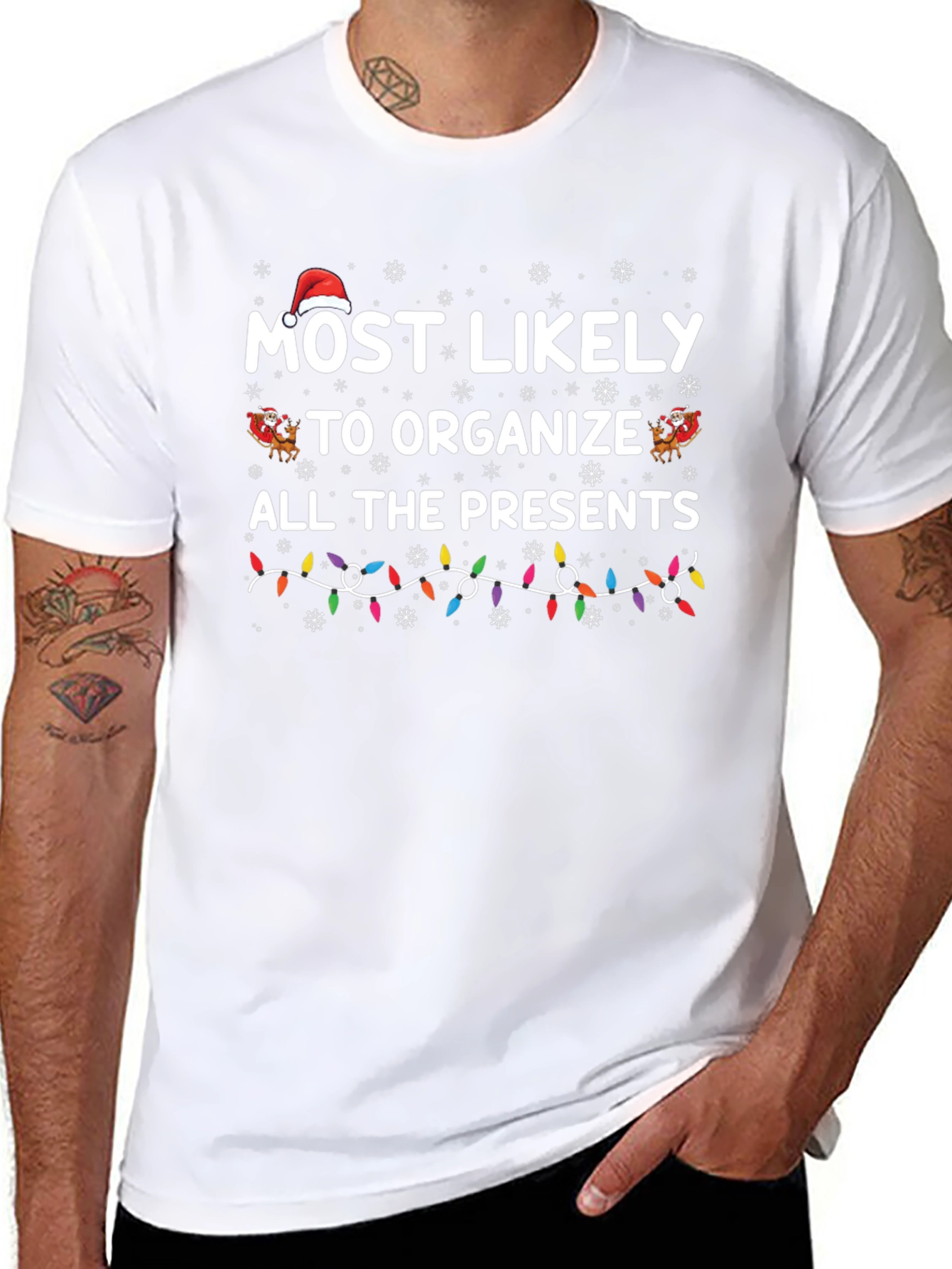 Most Likely to Organize Presents Christmas T-Shirt