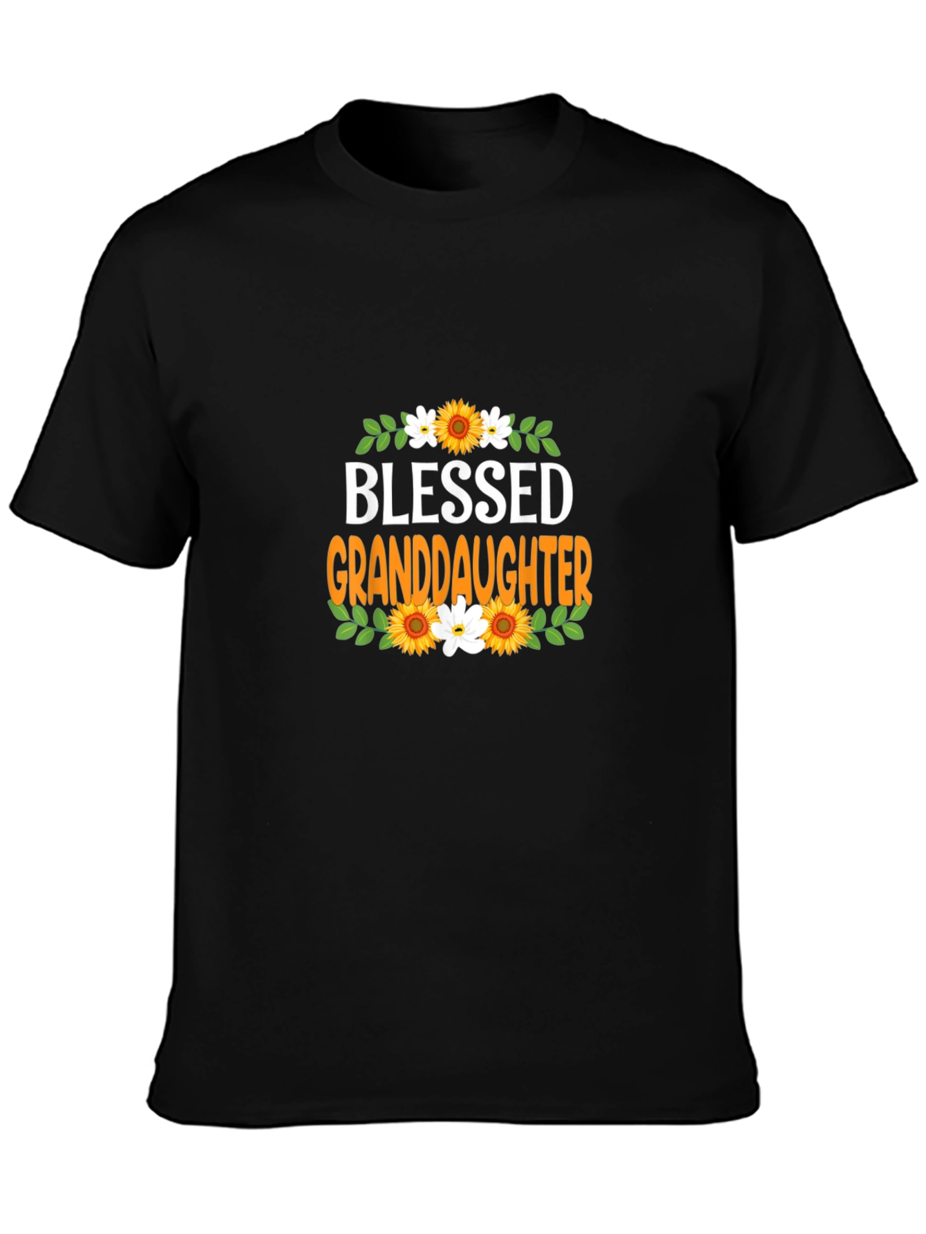 Blessed Granddaughter Graphic T-Shirt