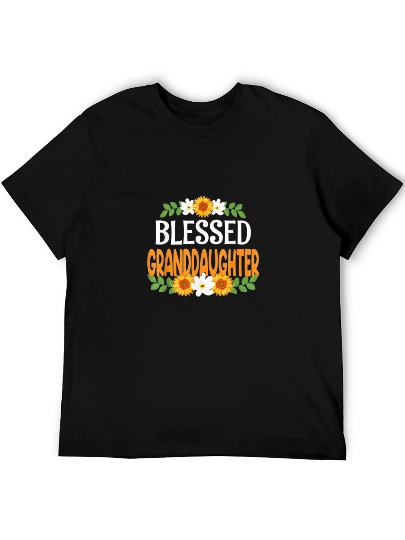 Blessed Granddaughter Graphic T-Shirt