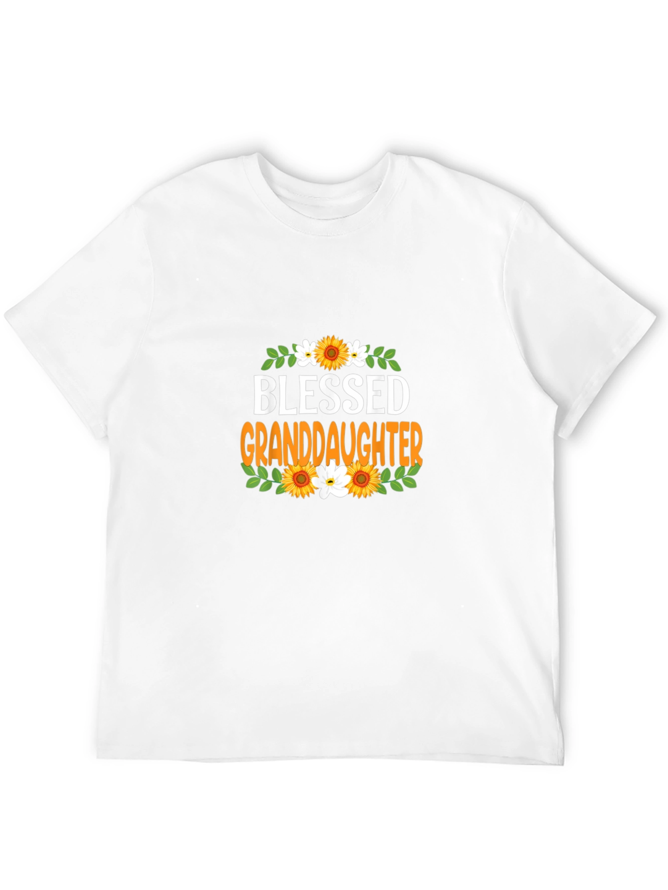 Blessed Granddaughter Graphic T-Shirt