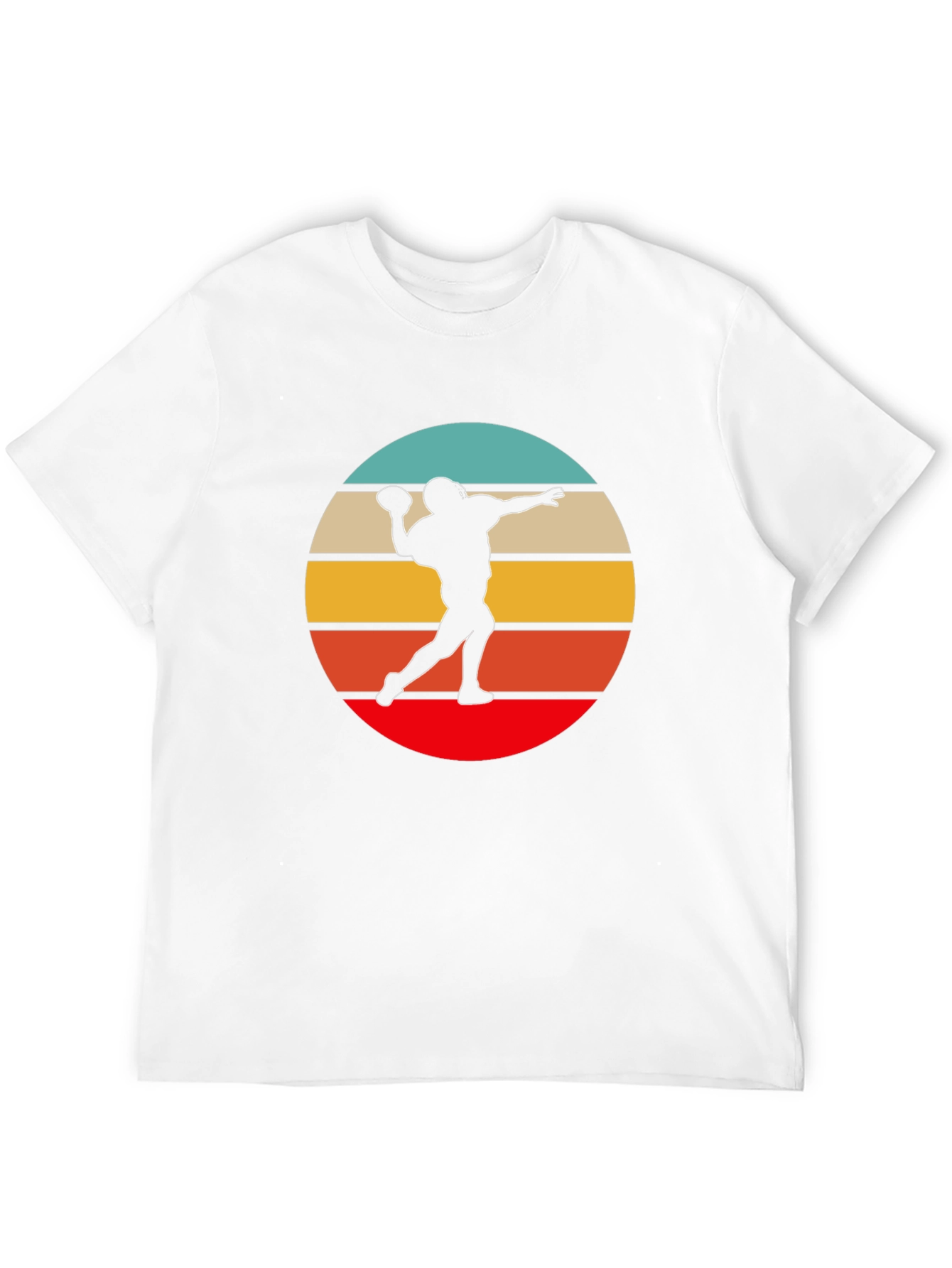 Retro Football Player Tee