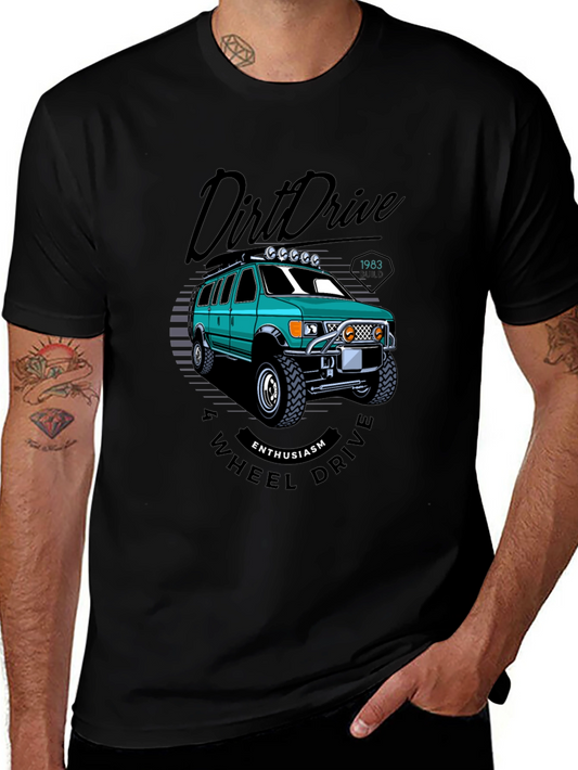 Dirt Drive 4-Wheel Enthusiast T-Shirt
