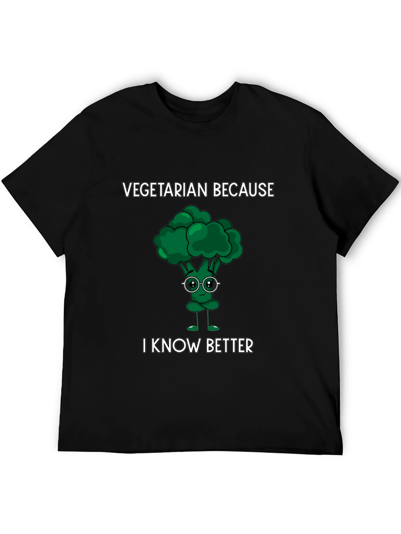 Vegetarian Broccoli Humor Tee