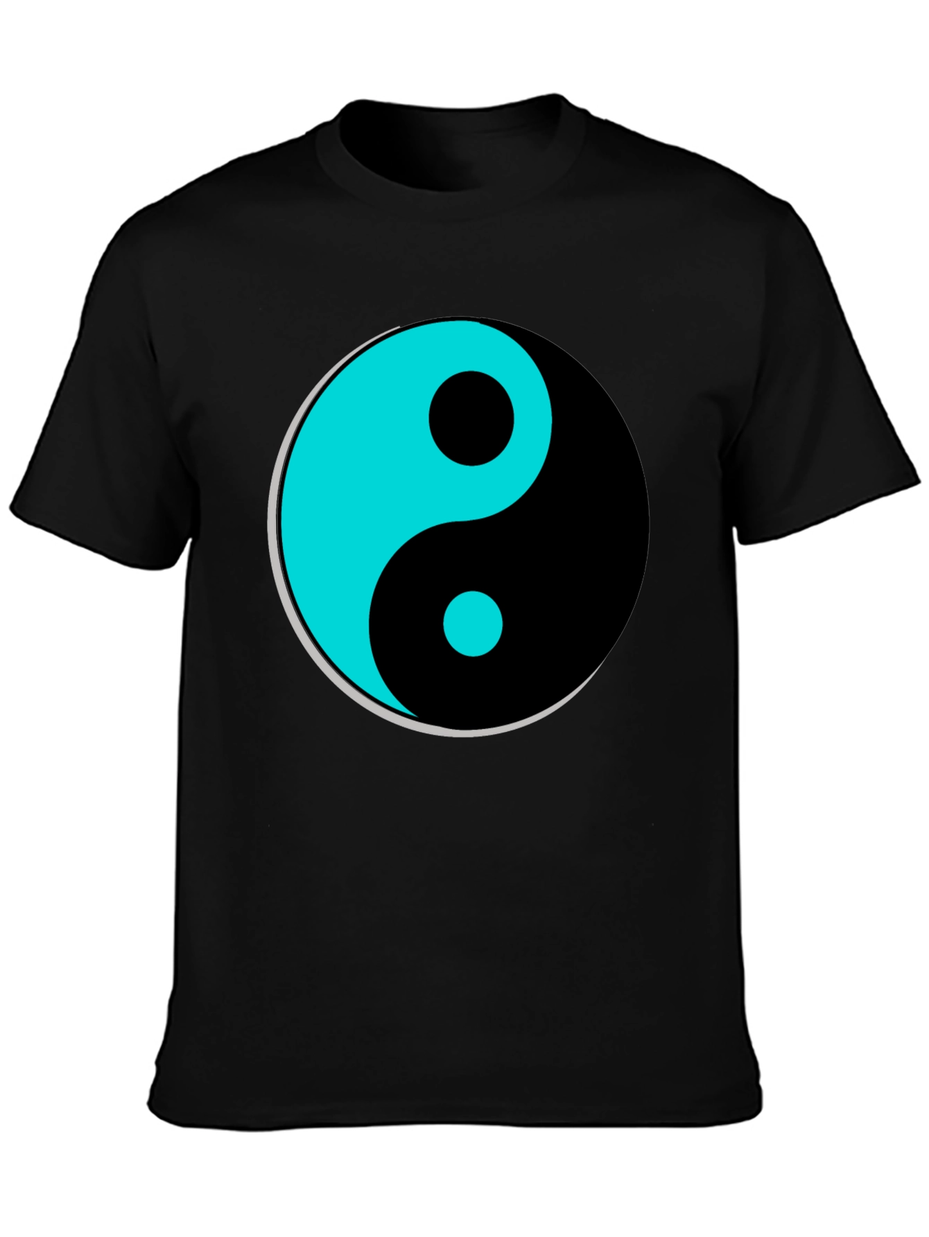 Yin Yang Graphic T-Shirt - Black Tee