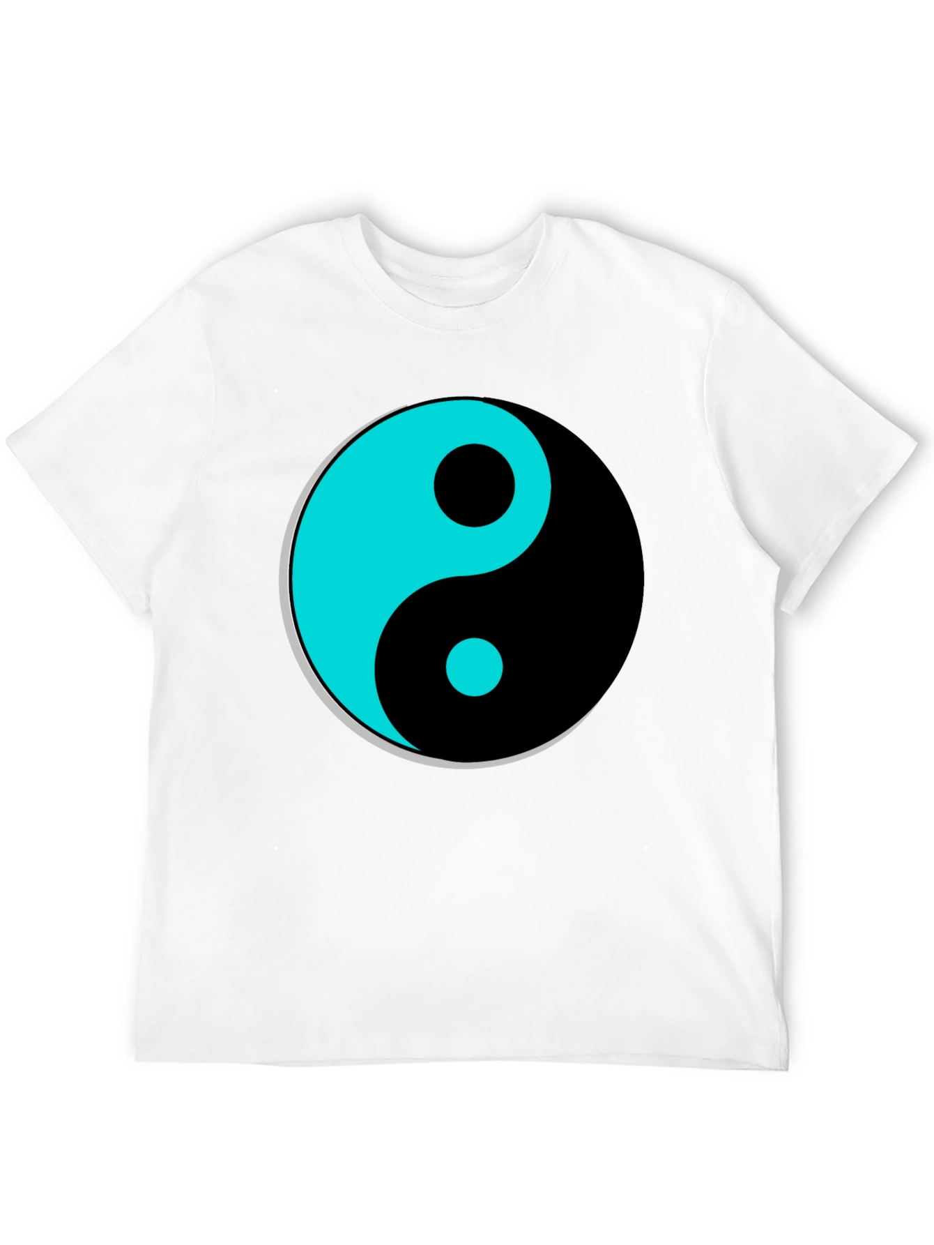 Yin Yang Graphic T-Shirt - Black Tee