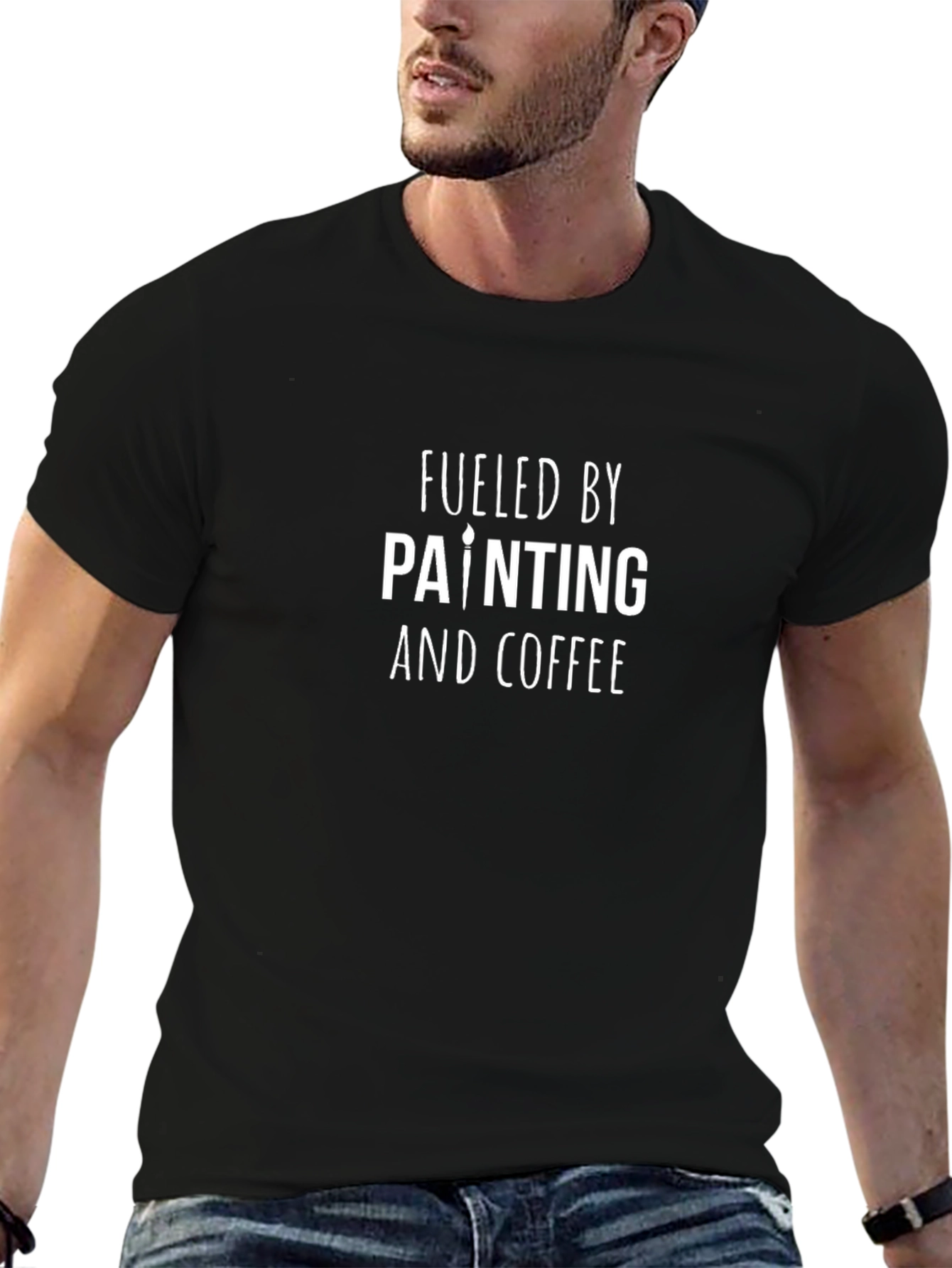 Fueled by Painting and Coffee T-Shirt