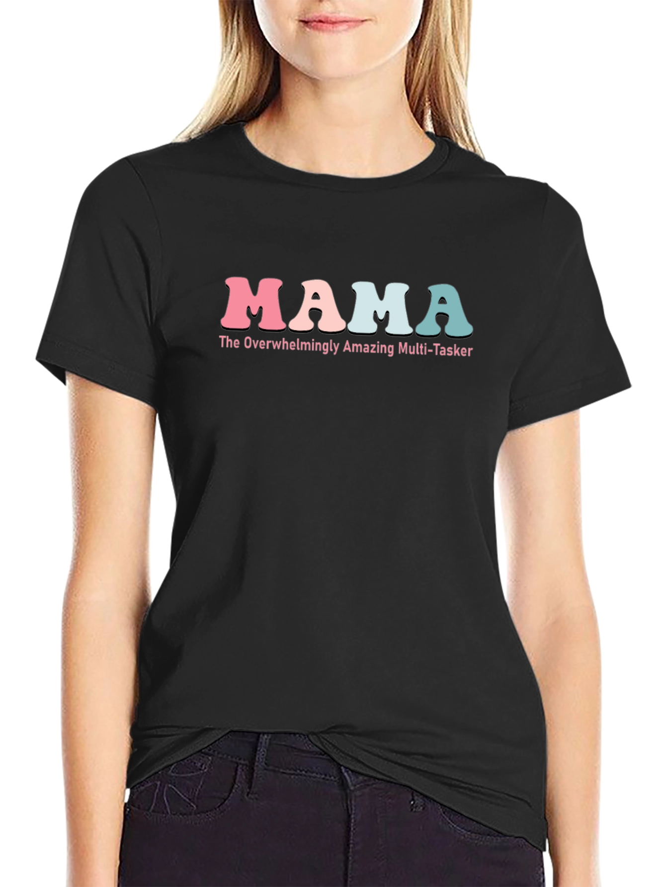 Mama Multi-Tasker Graphic Tee - Stylish Comfort