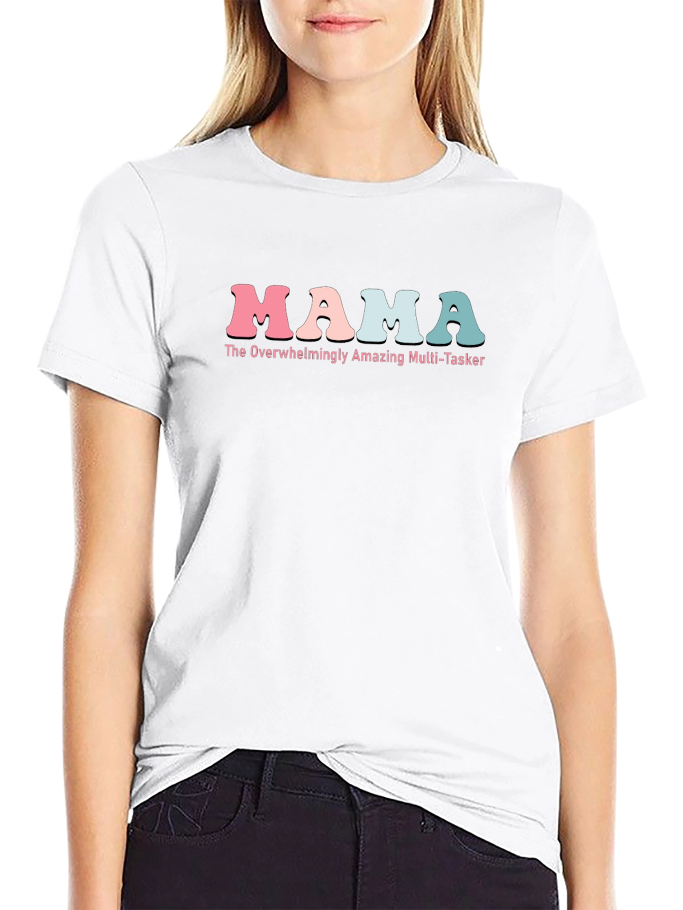 Mama Multi-Tasker Graphic Tee - Stylish Comfort