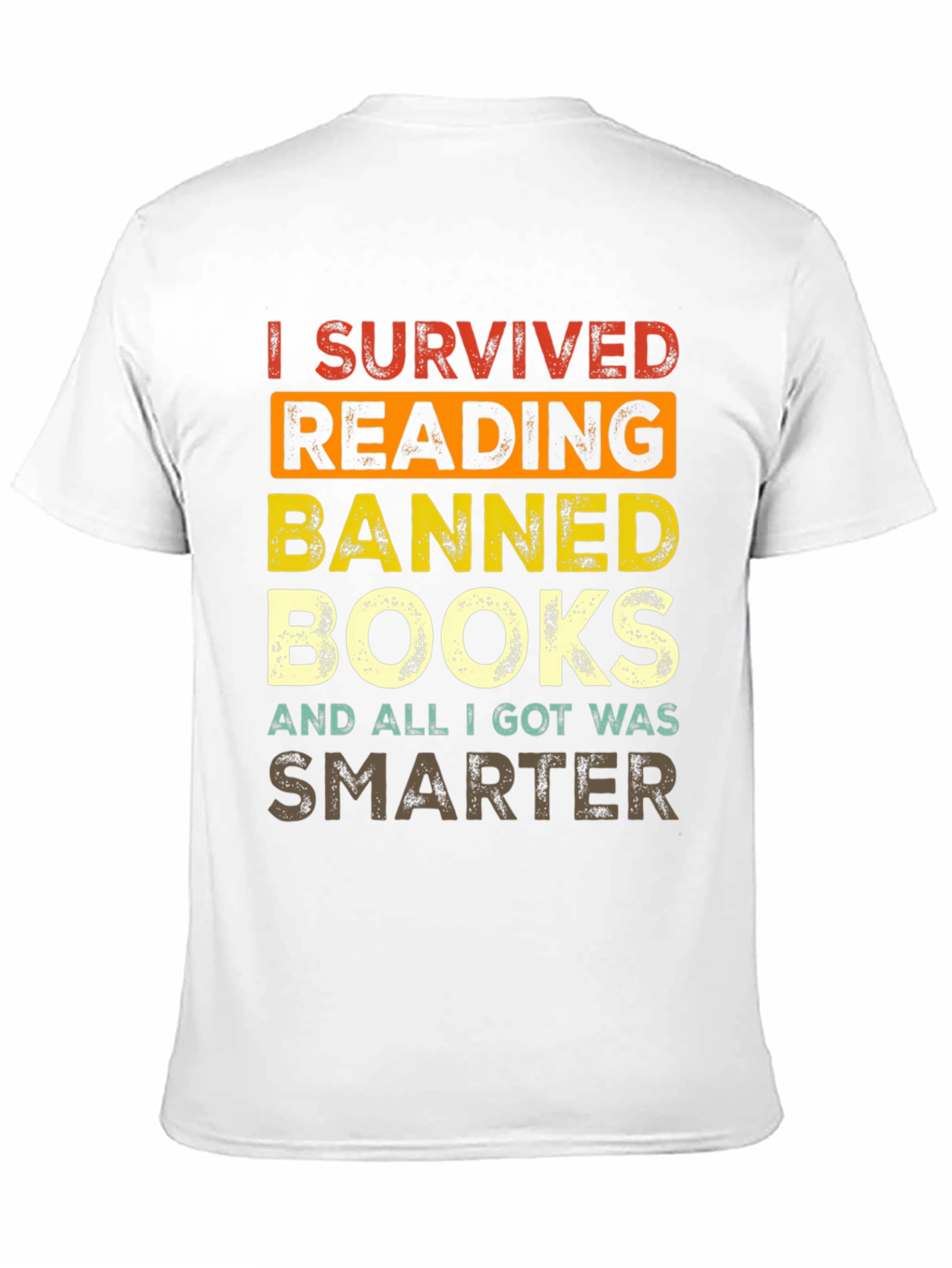 Banned Books T-Shirt - I Survived Reading