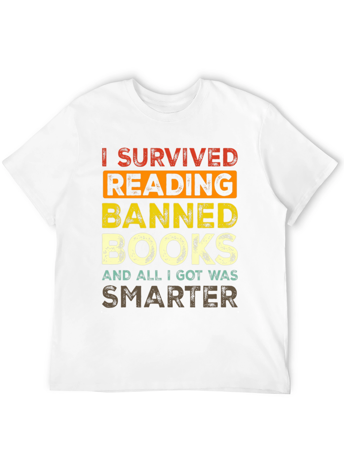 Banned Books T-Shirt - I Survived Reading