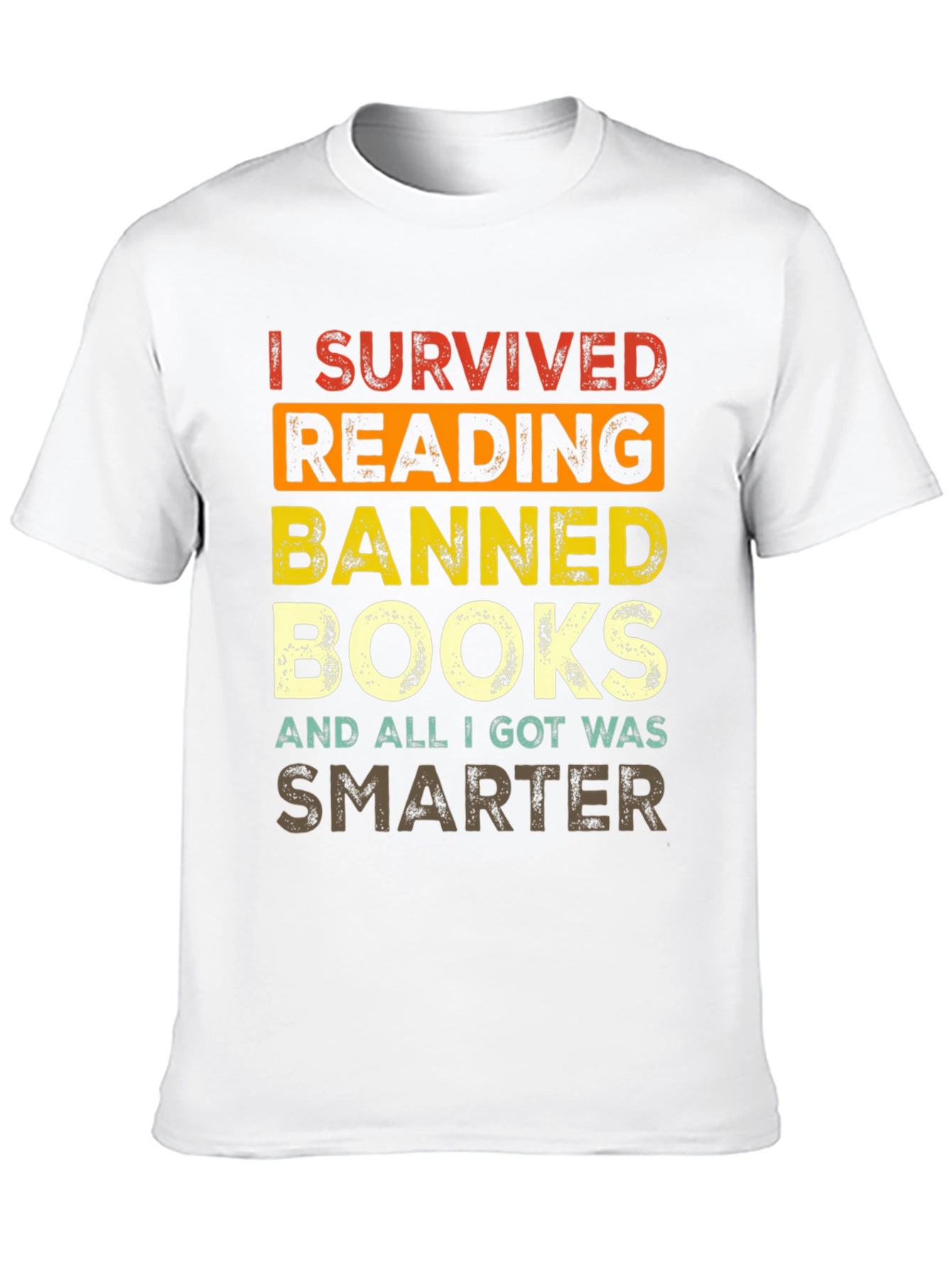 Banned Books T-Shirt - I Survived Reading