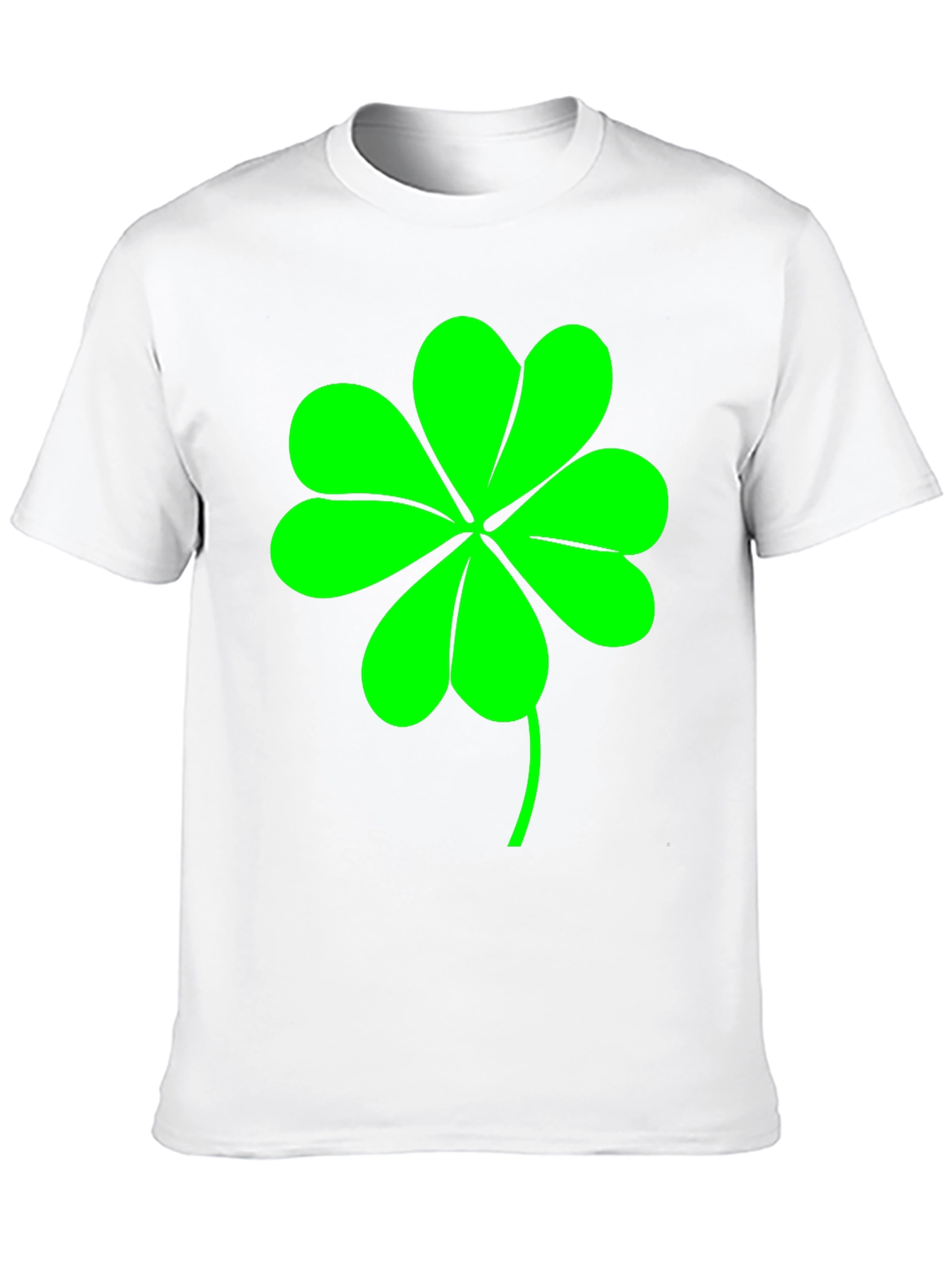 Lucky Clover Graphic Tee - Mens Black T-Shirt