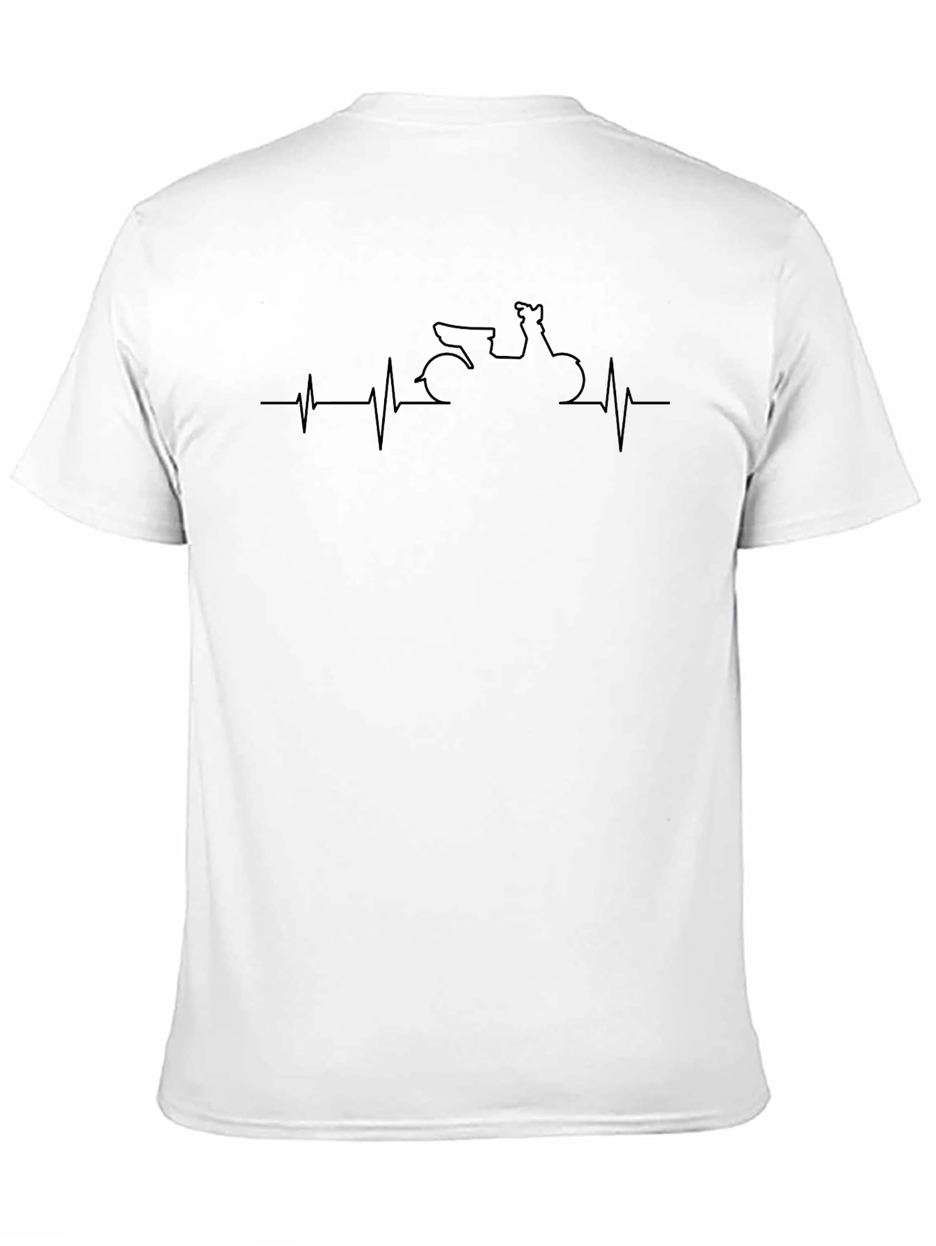 Motorcycle Heartbeat T-Shirt - Ride in Style!