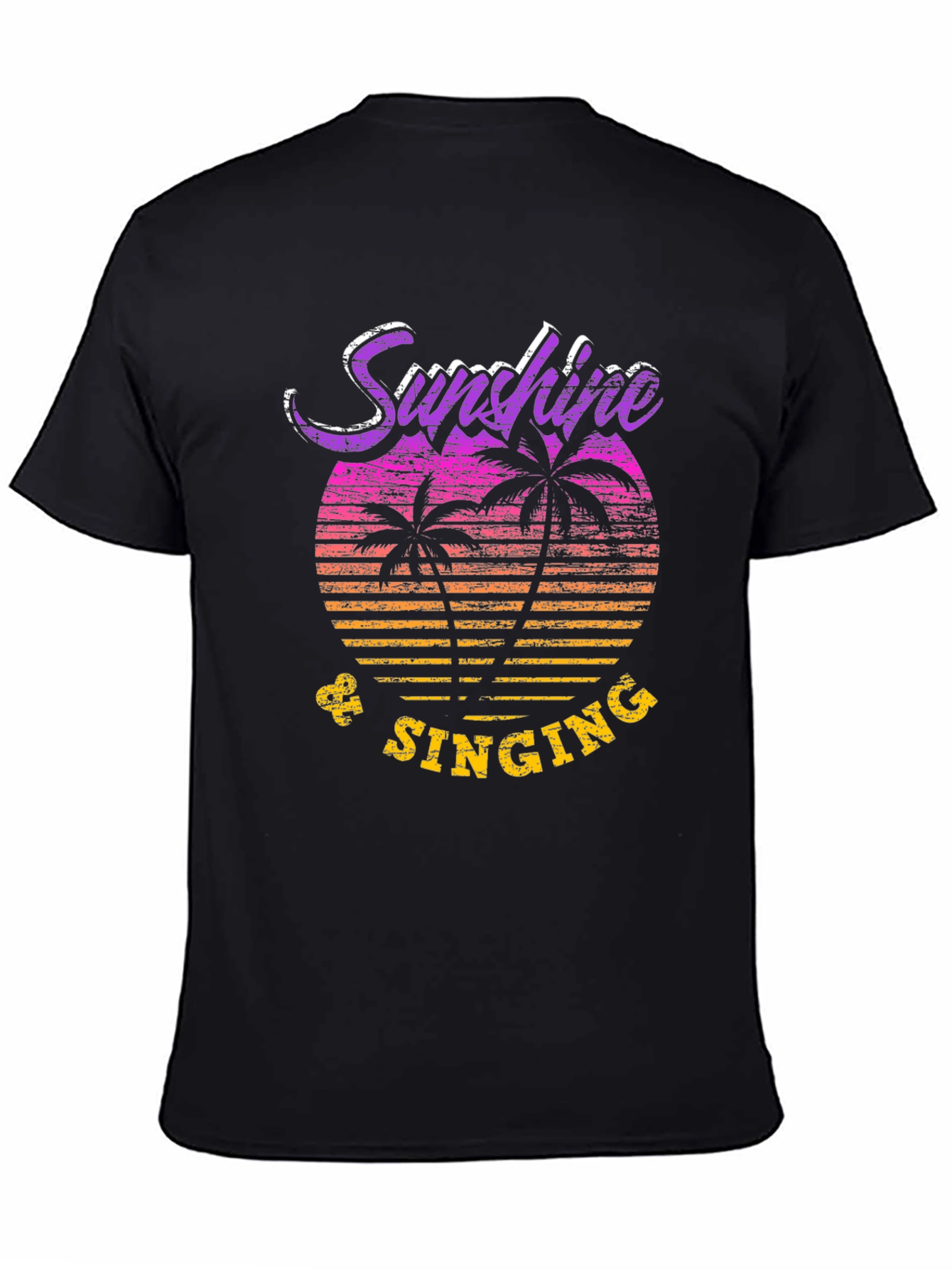 Sunshine & Singing Mens Graphic Tee