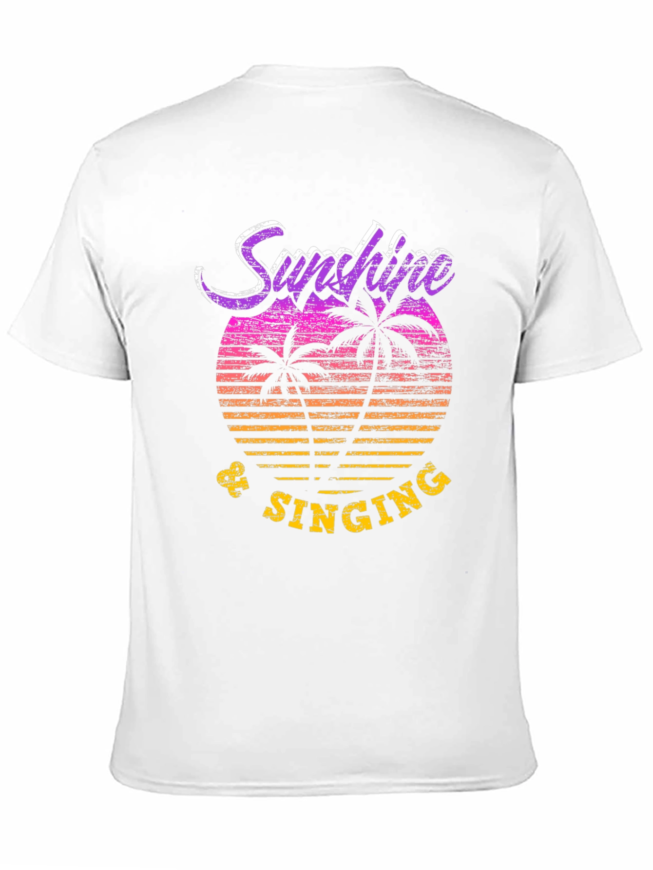 Sunshine & Singing Mens Graphic Tee