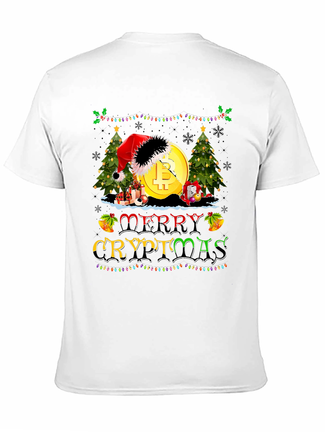 Merry Cryptmas Bitcoin Holiday T-Shirt