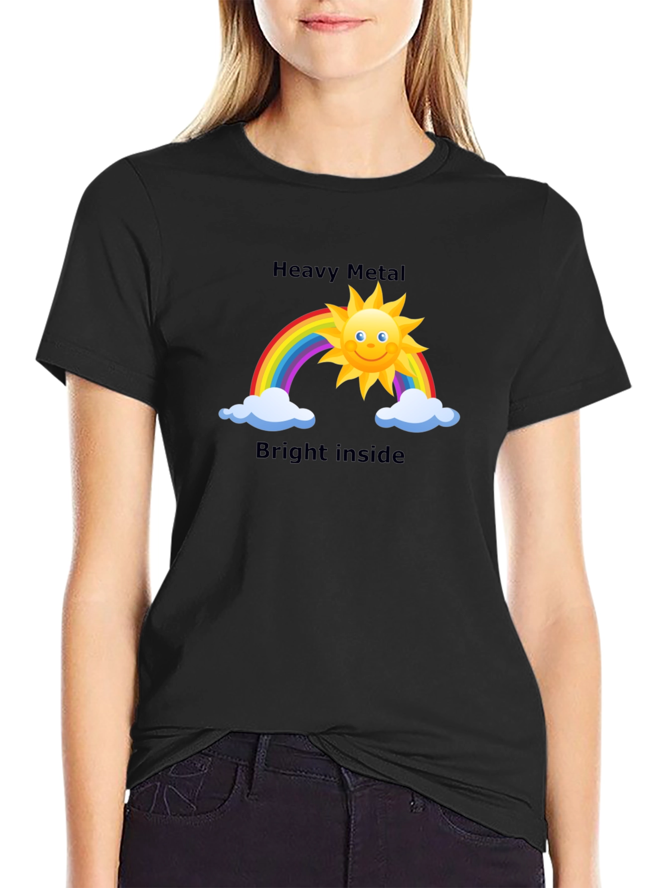 Heavy Metal Bright Inside Graphic T-Shirt