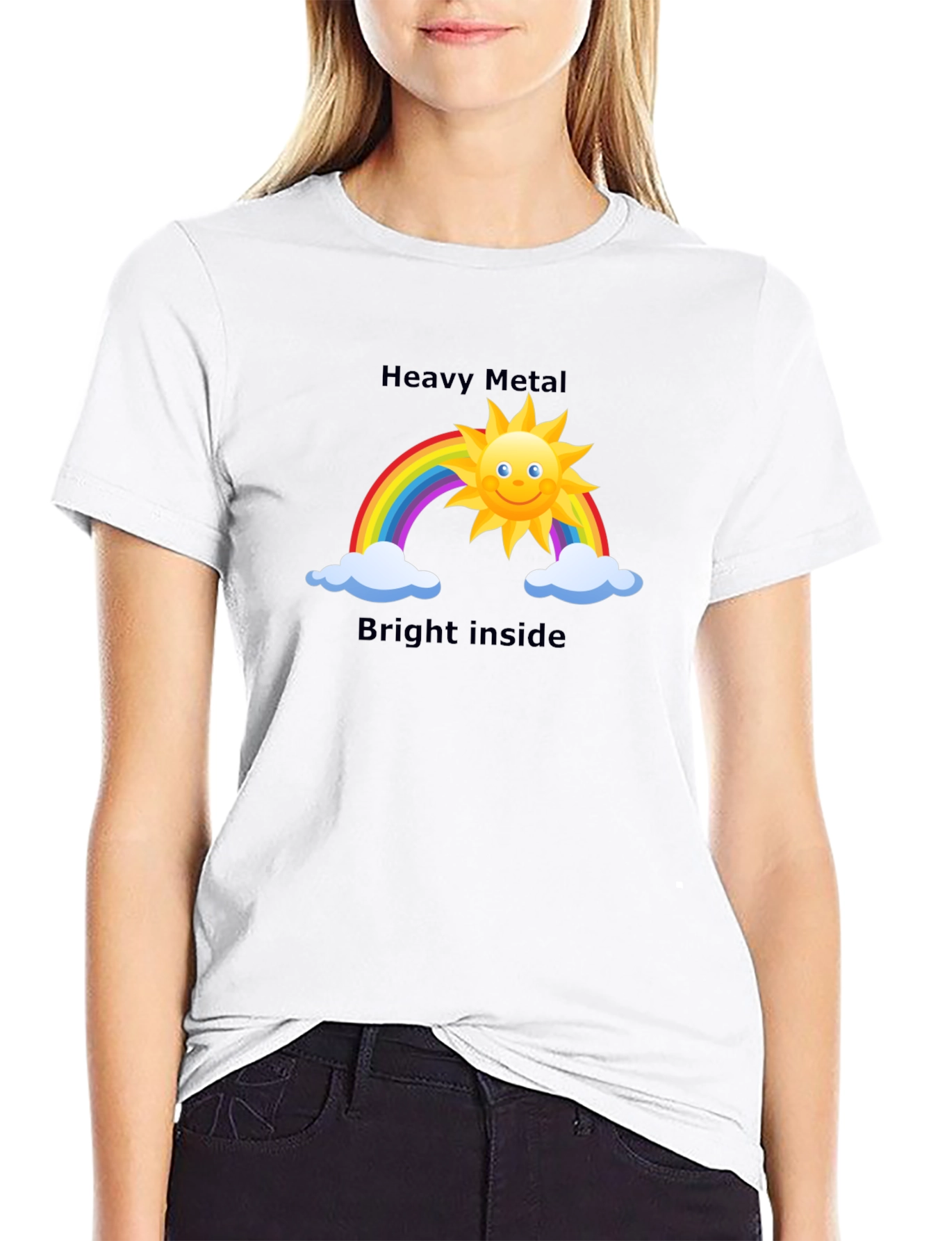 Heavy Metal Bright Inside Graphic T-Shirt