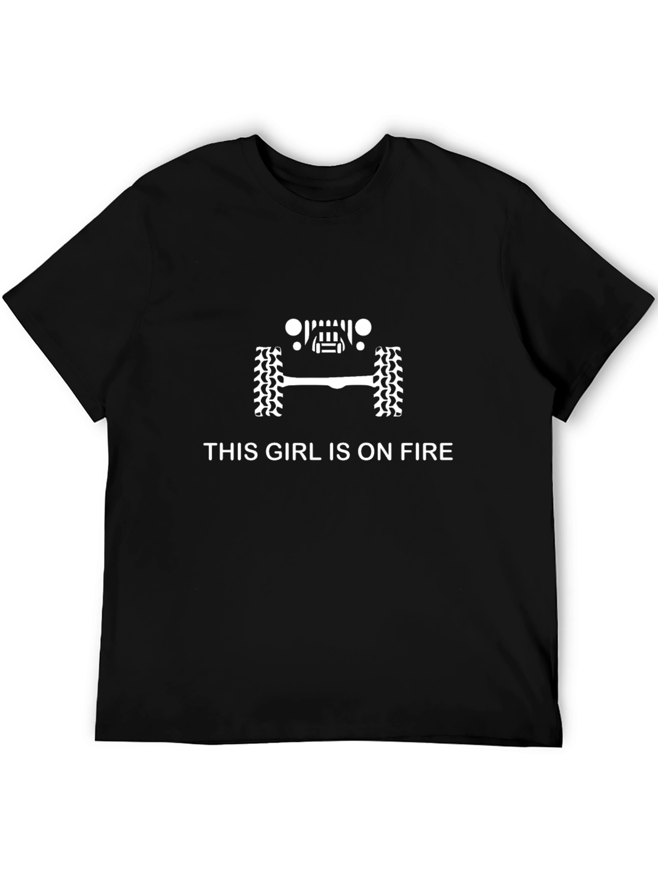 This Girl Is On Fire Jeep Tee