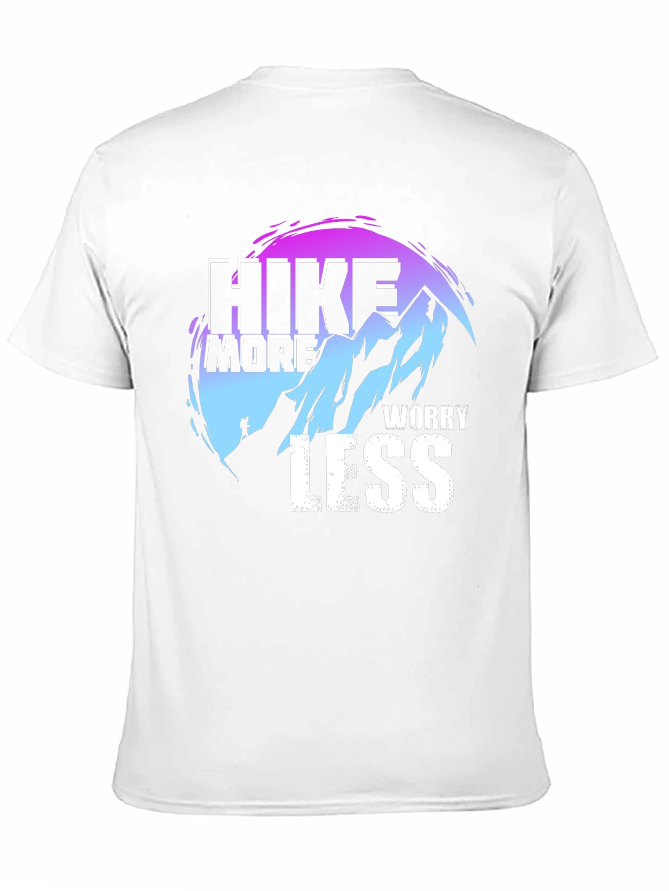 Hike More Worry Less Graphic T-Shirt