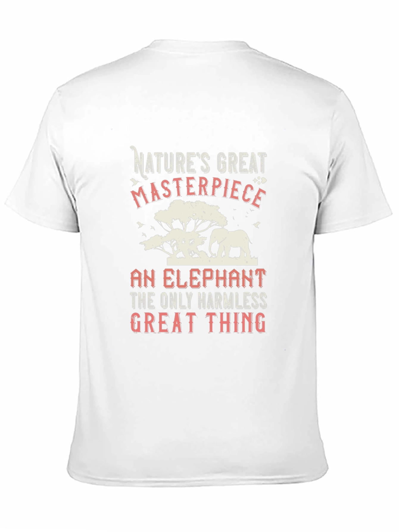 Natures Masterpiece Elephant Graphic T-Shirt