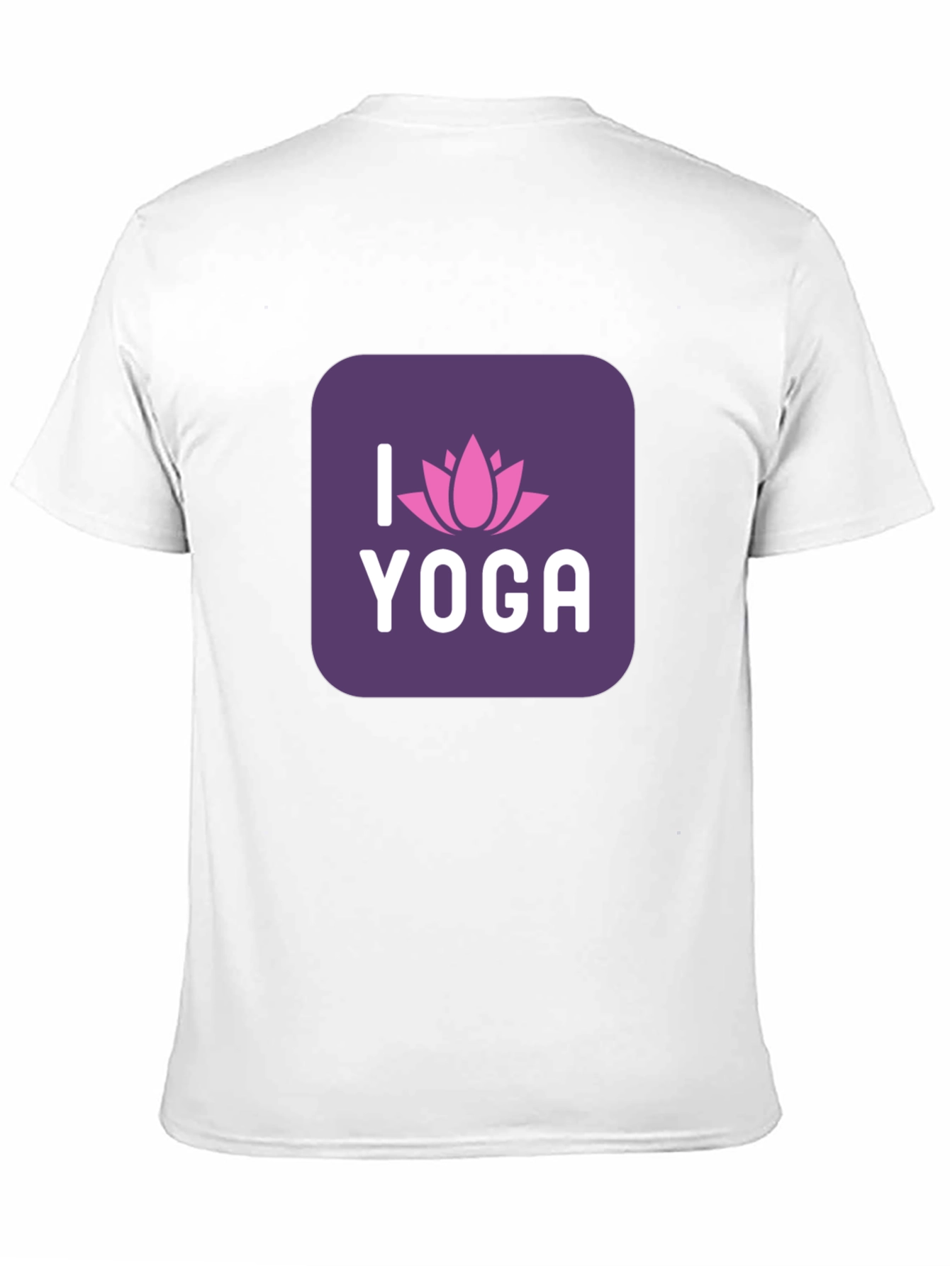 I Love Yoga Black T-Shirt