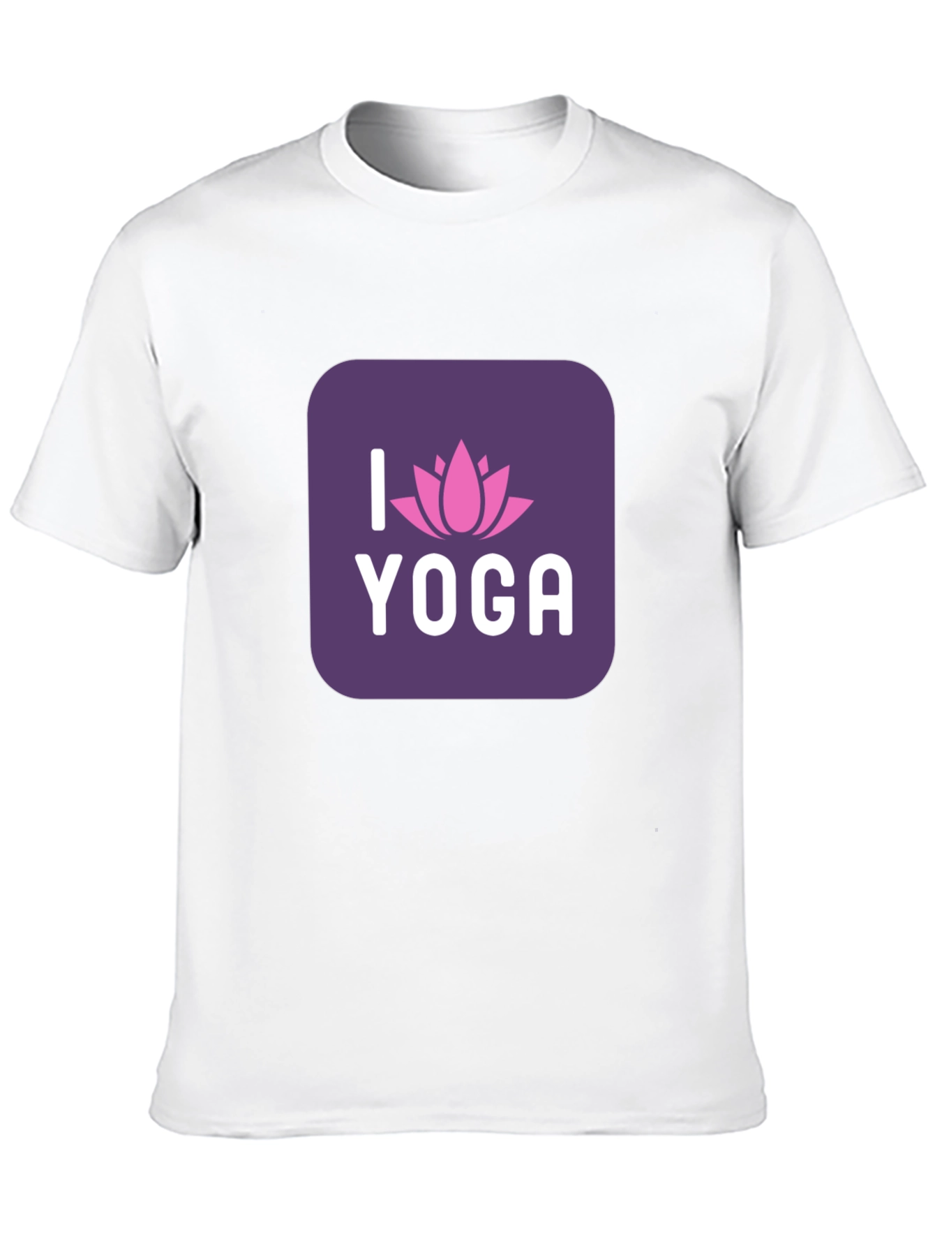 I Love Yoga Black T-Shirt