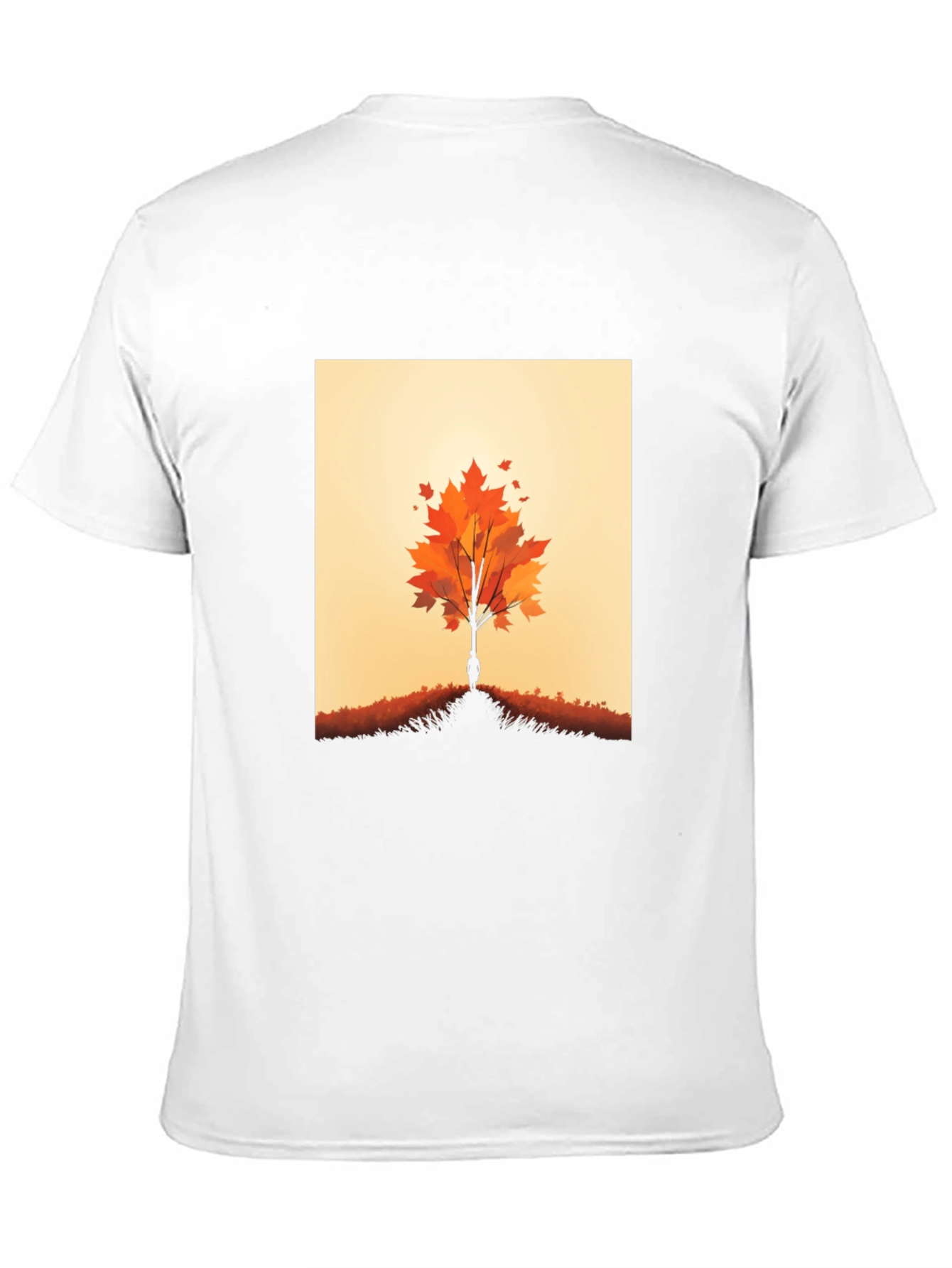 Autumn Tree Graphic Tee - Nature Inspired Design