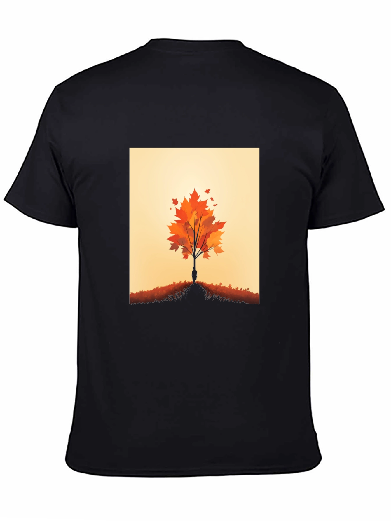 Autumn Tree Graphic Tee - Nature Inspired Design