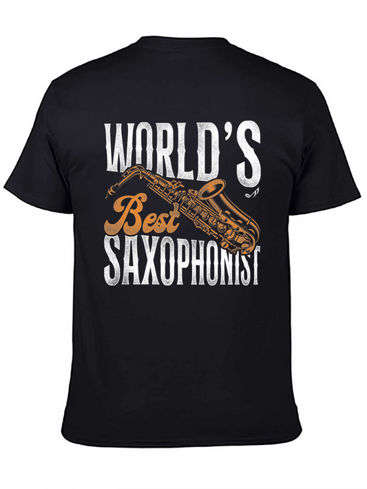 Worlds Best Saxophonist Graphic T-Shirt