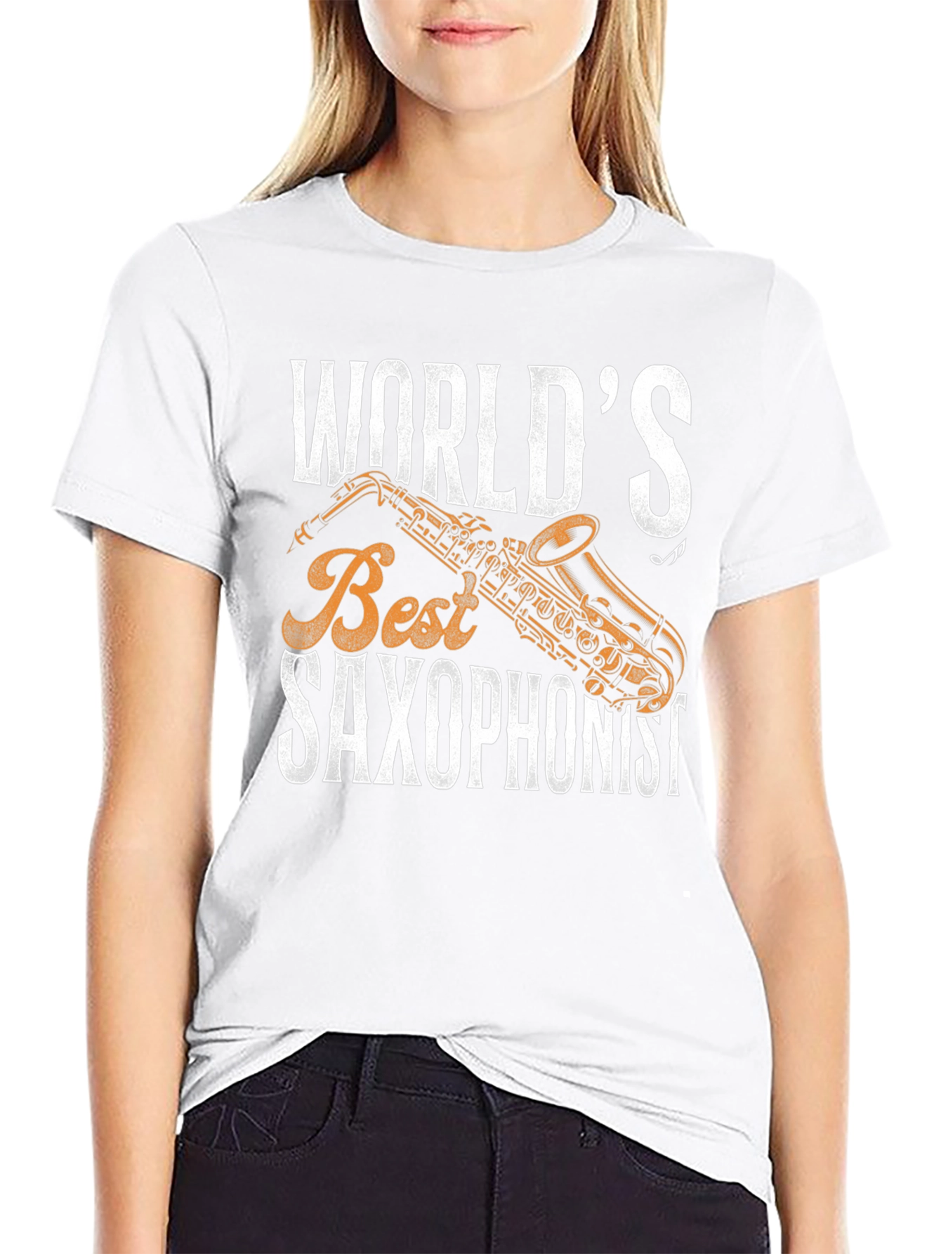 Worlds Best Saxophonist Graphic T-Shirt