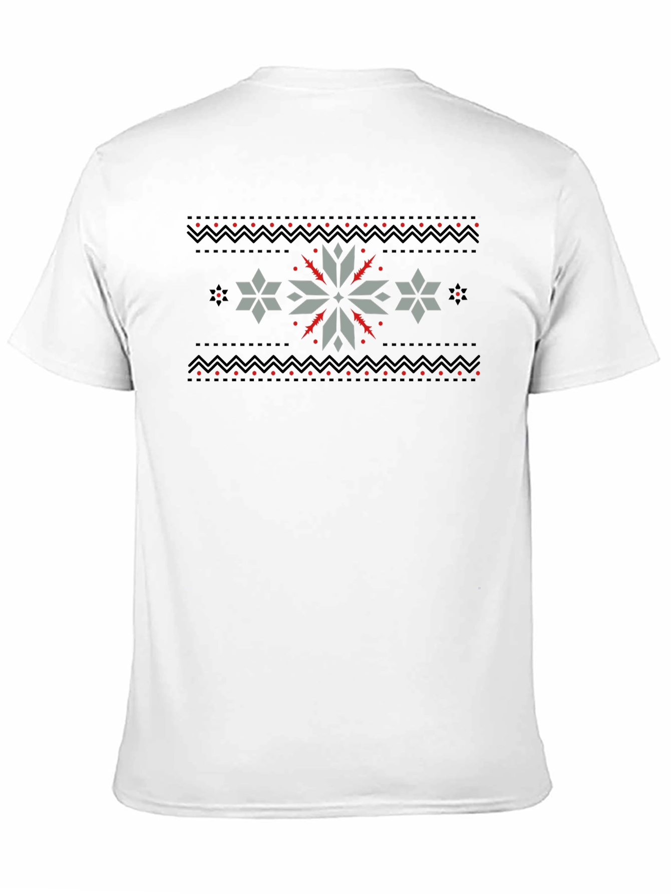 Ugly Sweater Style Graphic T-Shirt