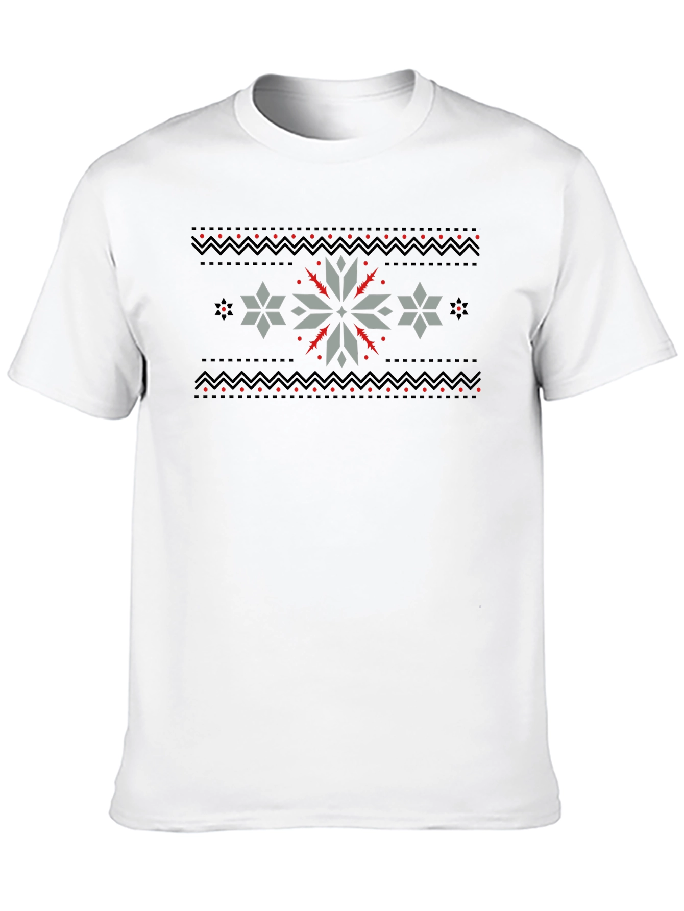 Ugly Sweater Style Graphic T-Shirt