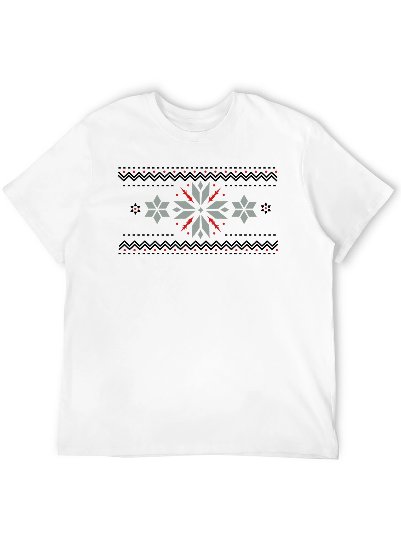 Ugly Sweater Style Graphic T-Shirt