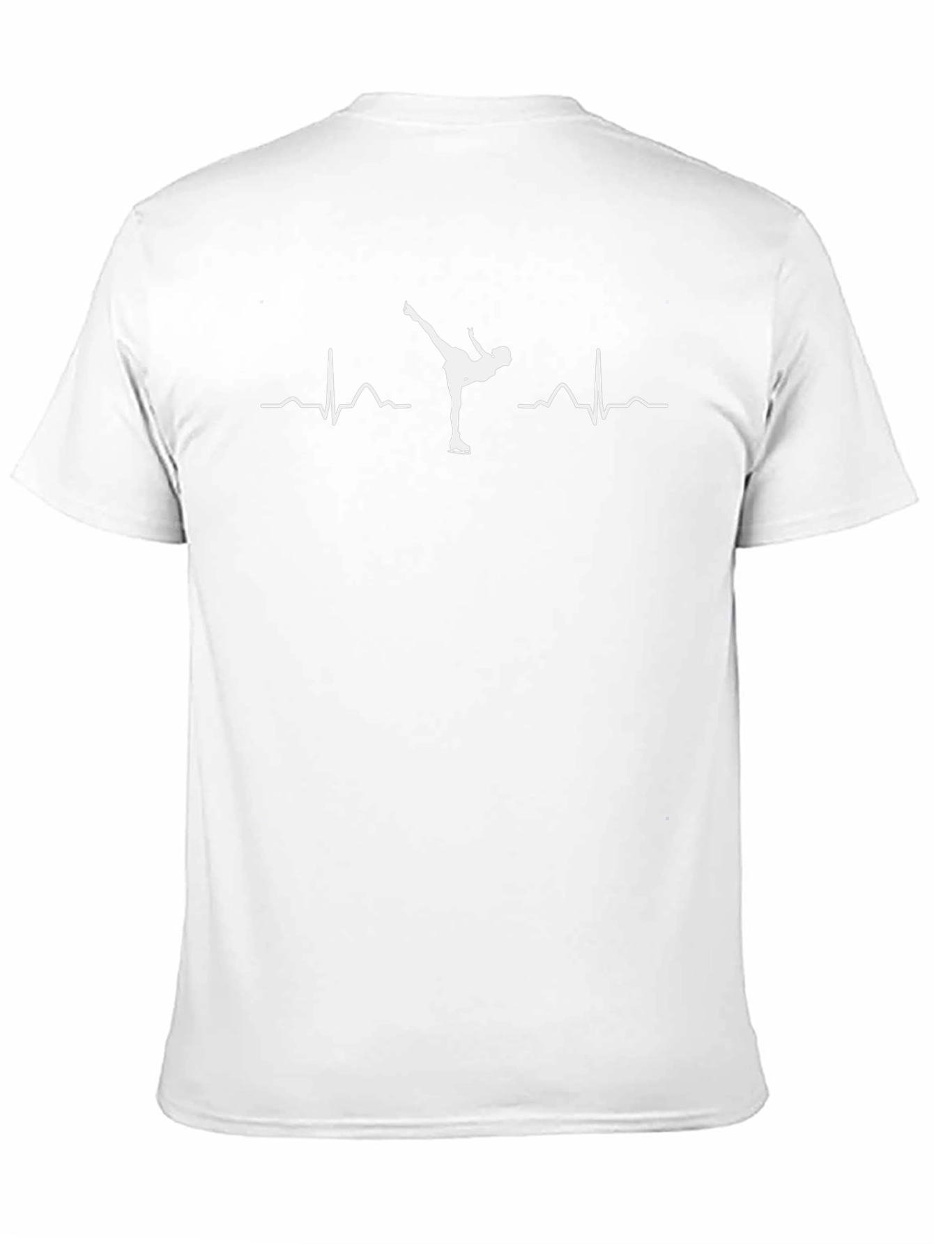 Figure Skating Heartbeat T-Shirt
