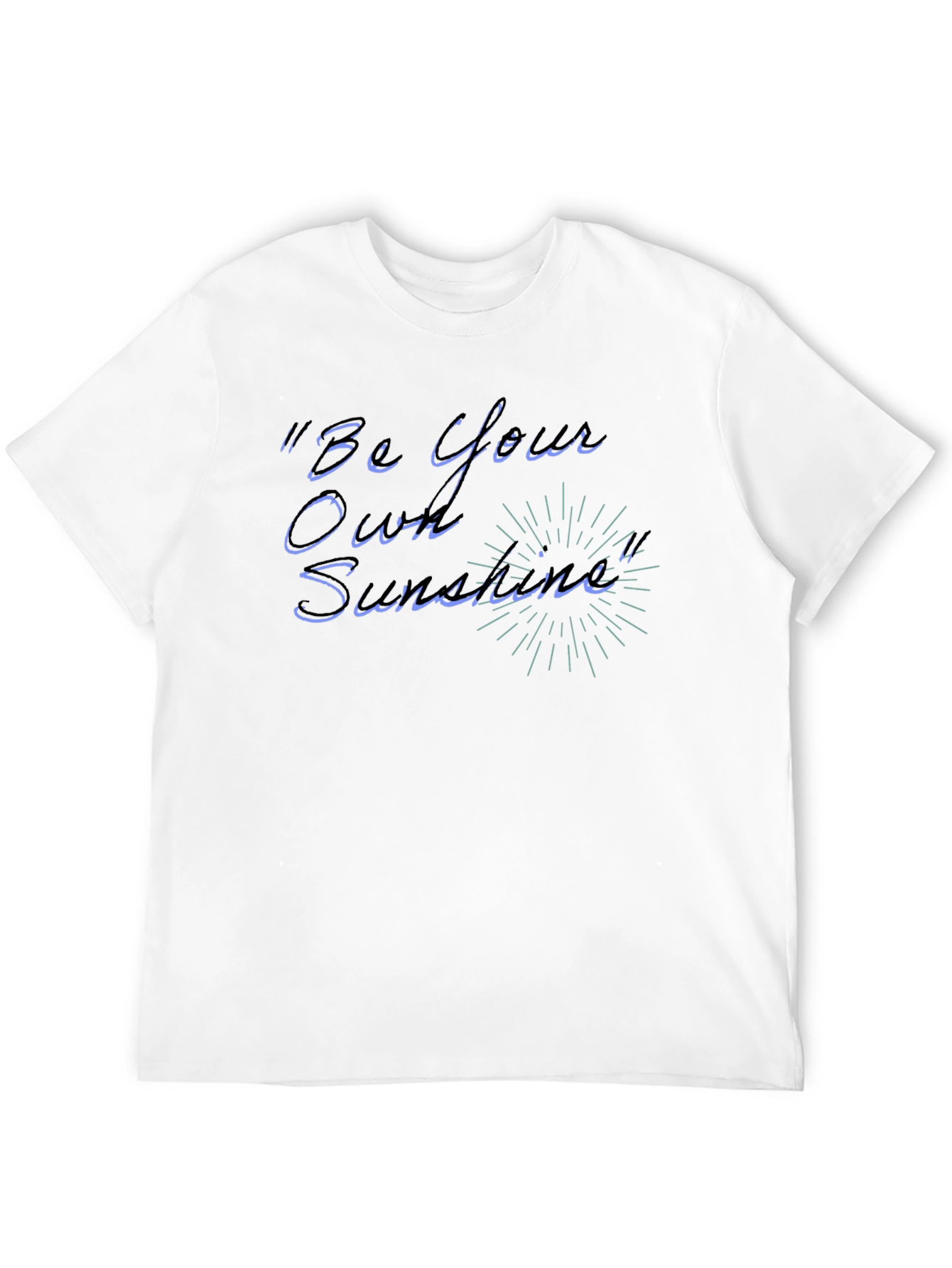 Be Your Own Sunshine Black Graphic Tee