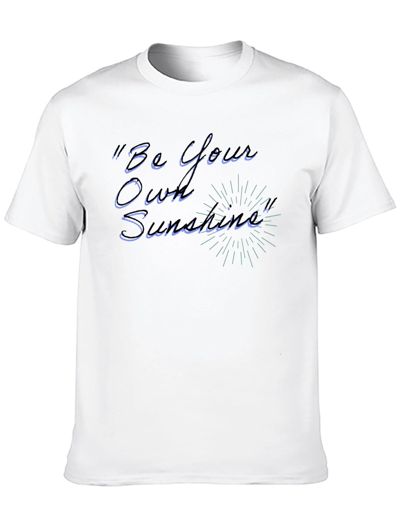 Be Your Own Sunshine Black Graphic Tee