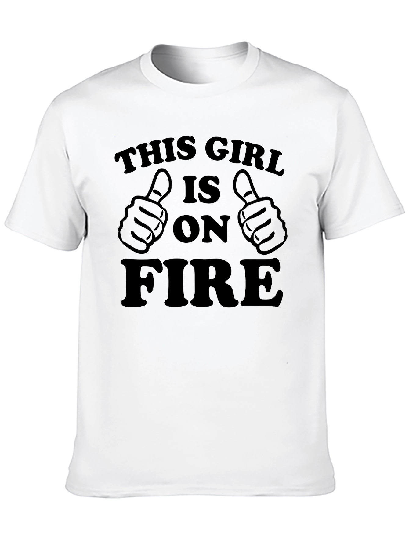 This Girl Is On Fire Graphic T-Shirt