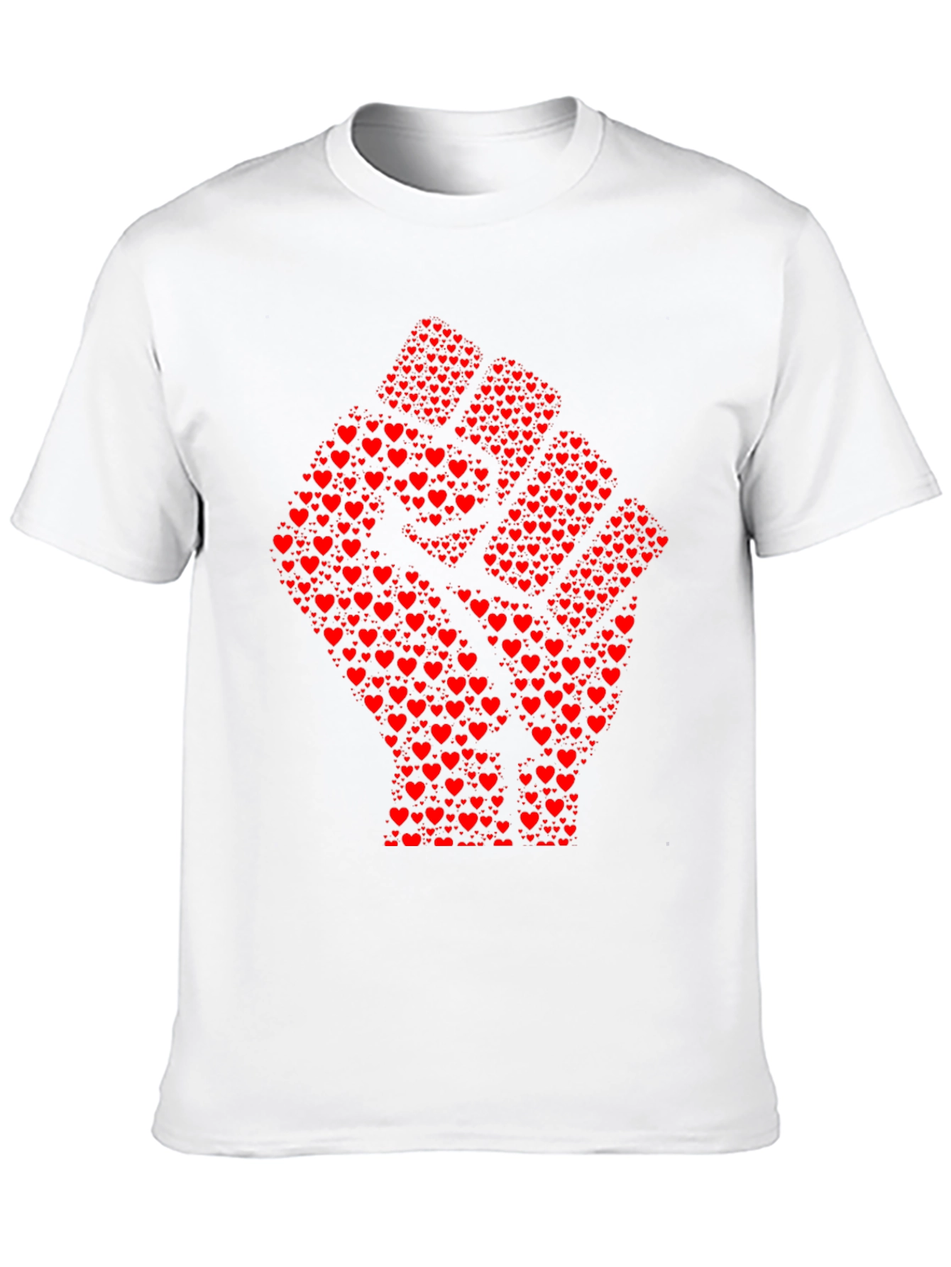 Heart Fist Graphic Tee - Black